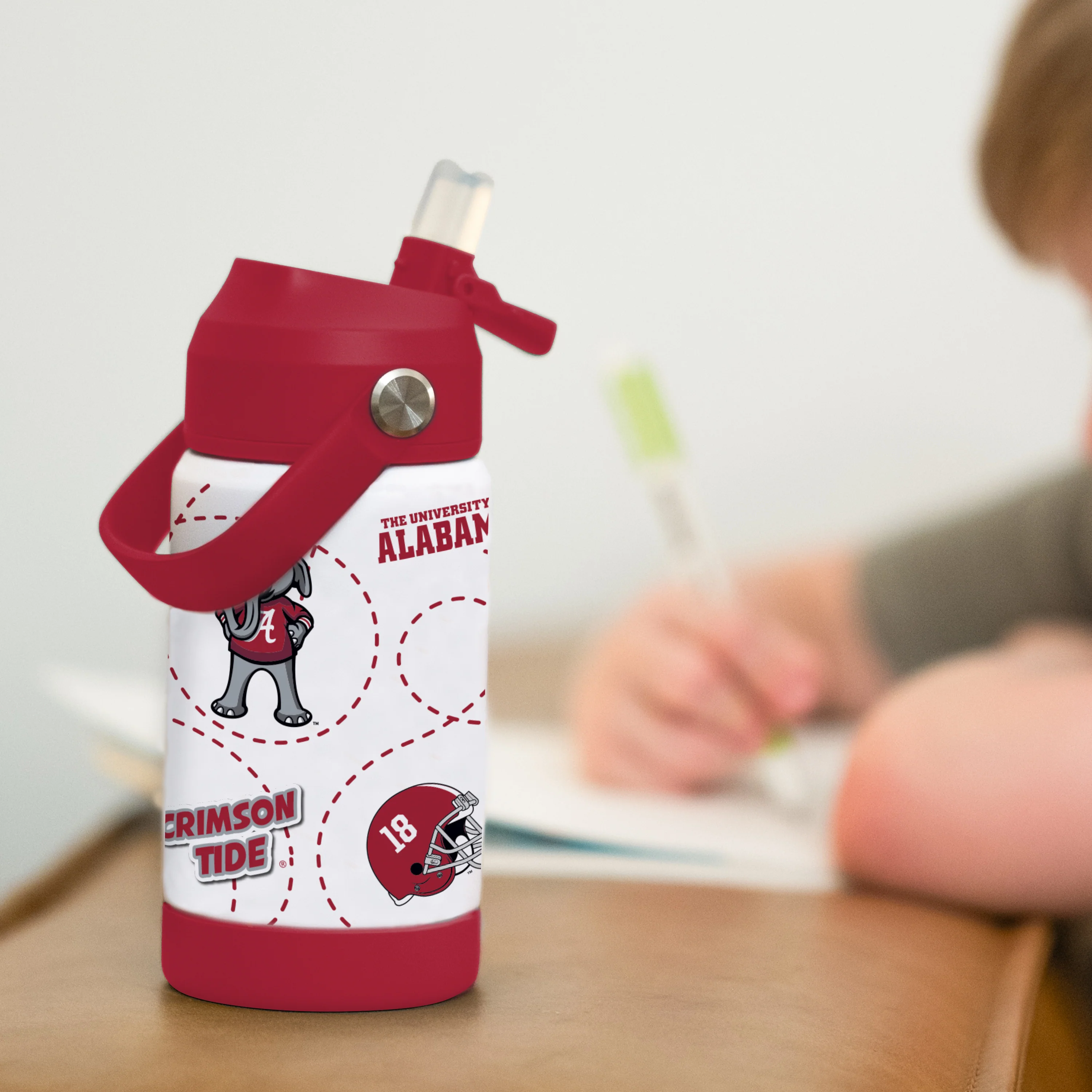 Alabama 12oz Mascot SS Kids Bottle - Image 6