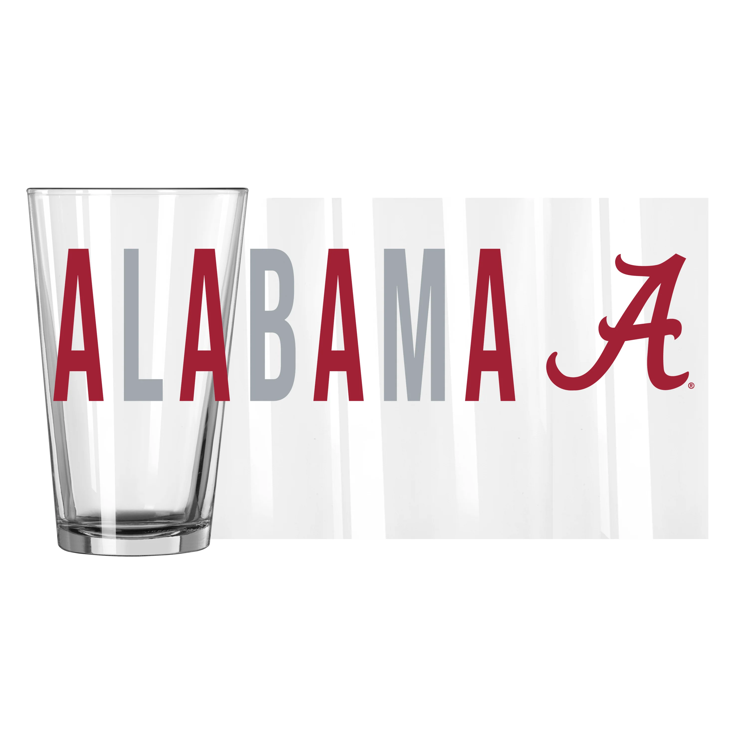 Alabama 16oz Overtime Pint Glass - Image 4