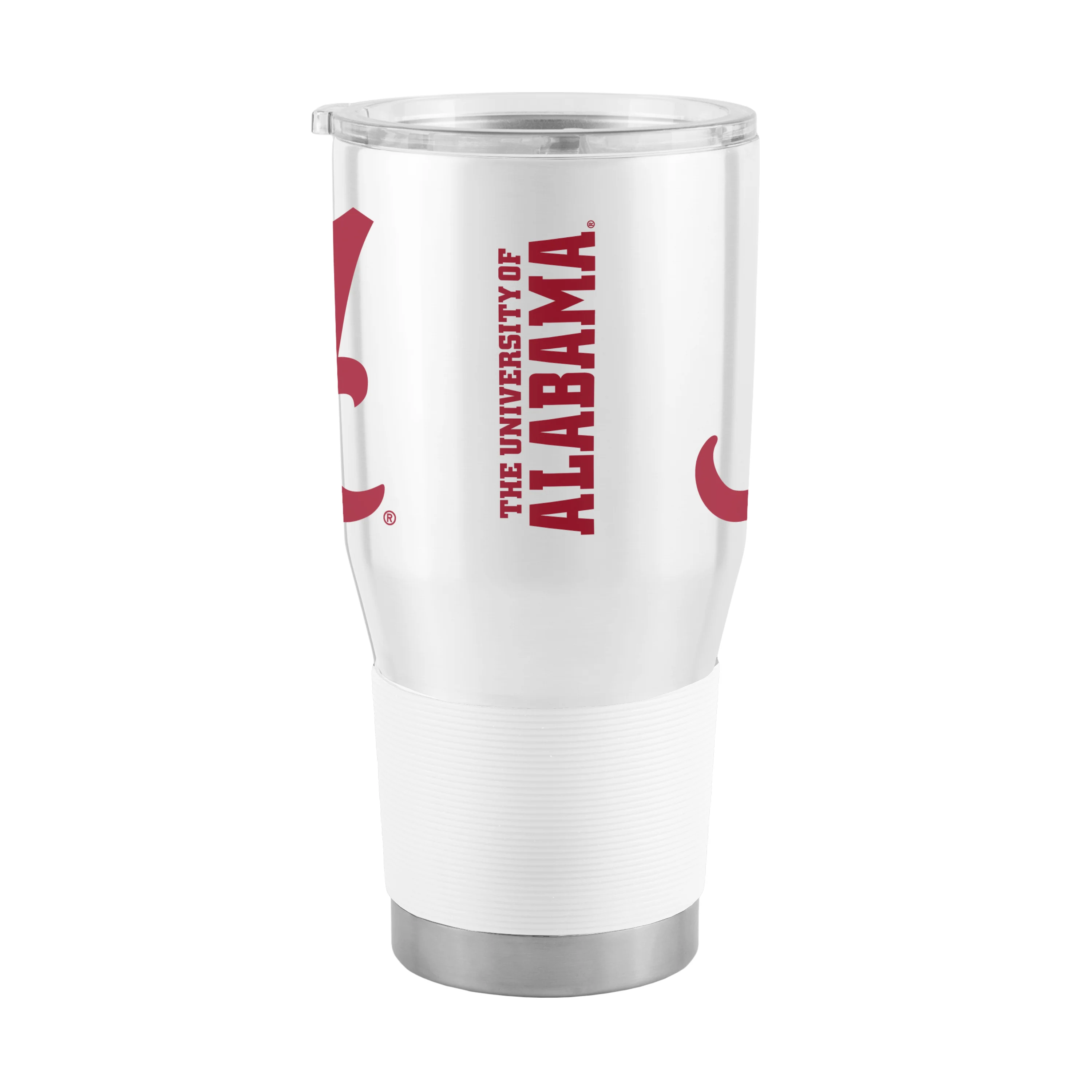 Alabama 30oz White Gameday Stainless Steel Tumbler - Image 3