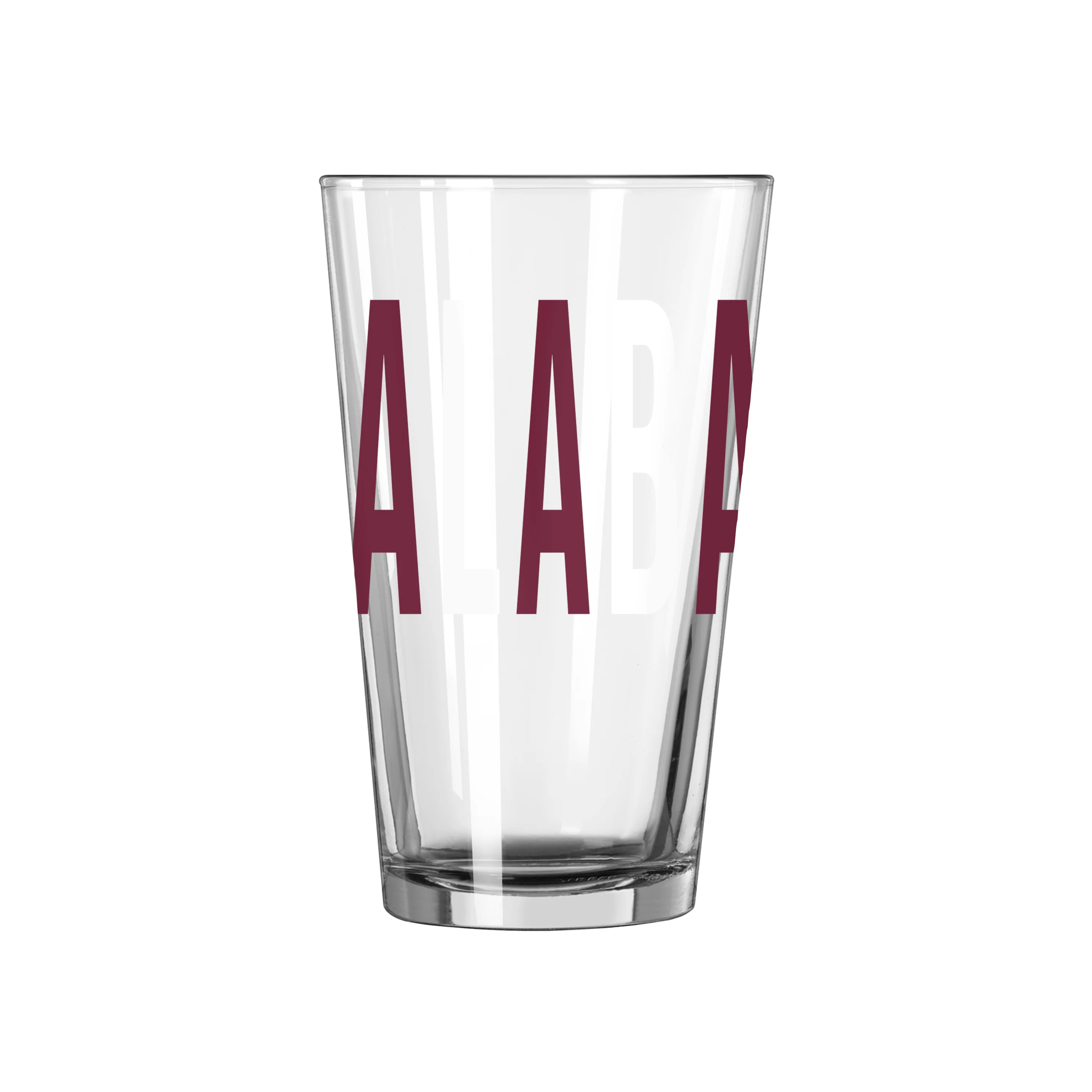 Alabama A&M 16oz Overtime Pint Glass - Image 3