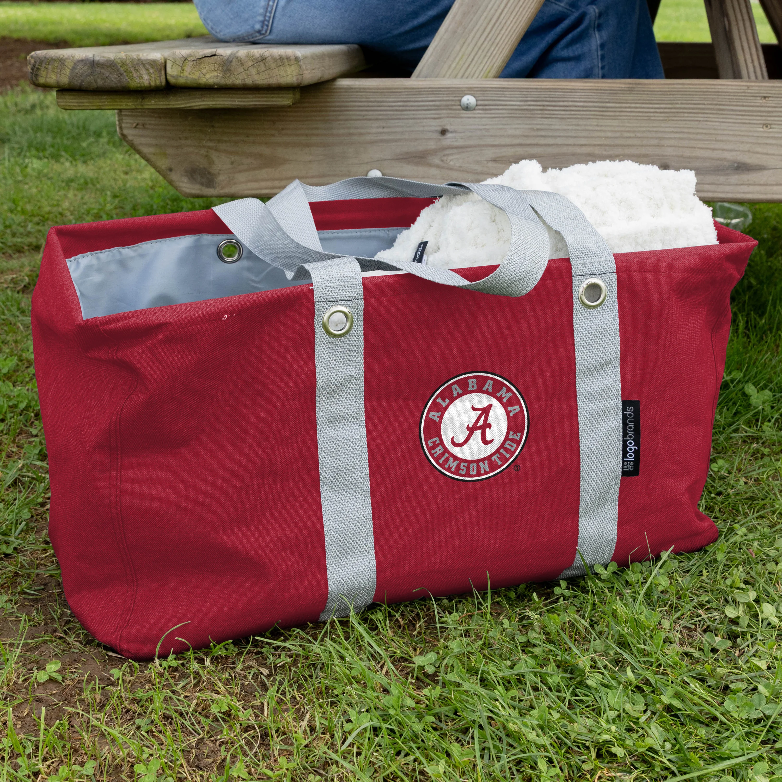 Alabama Crosshatch Picnic Caddy - Image 3