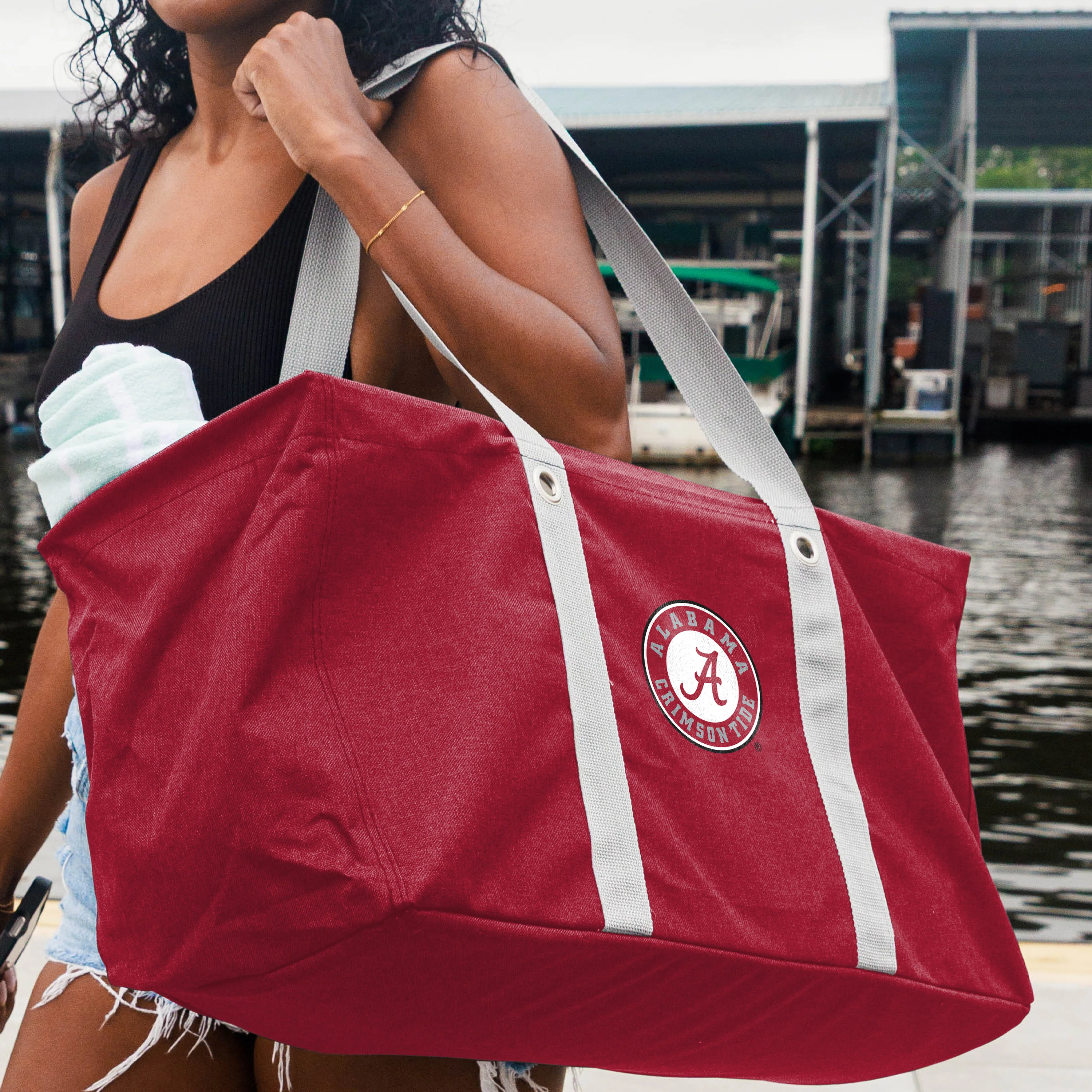 Alabama Crosshatch Picnic Caddy - Image 4