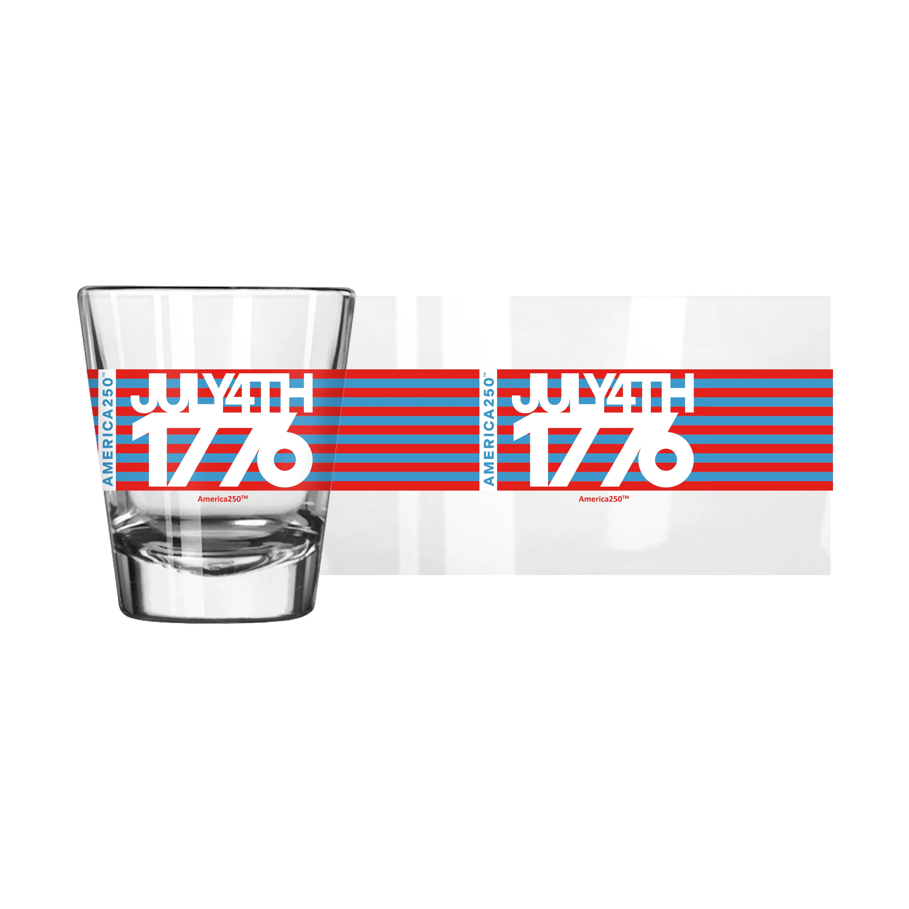 America 250 2oz 1776 Shot Glass - Image 6