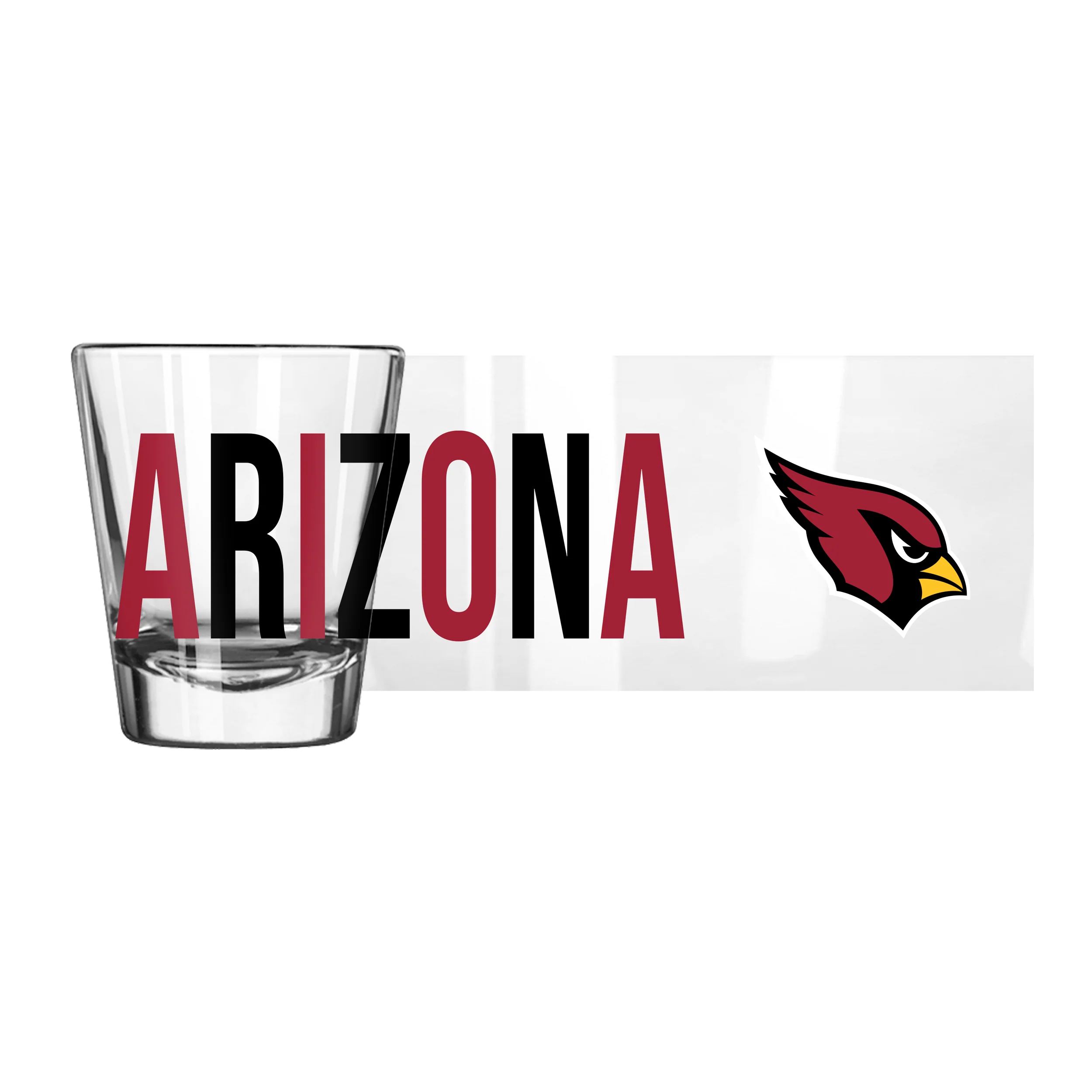 Arizona Cardinals 2oz Overtime Shot Glass - Image 2