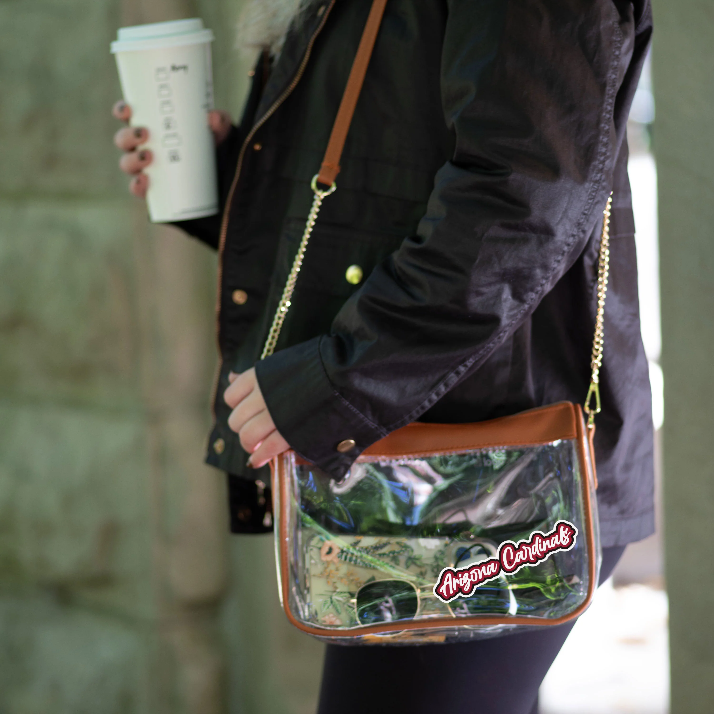 Arizona Cardinals Hype Clear Bag