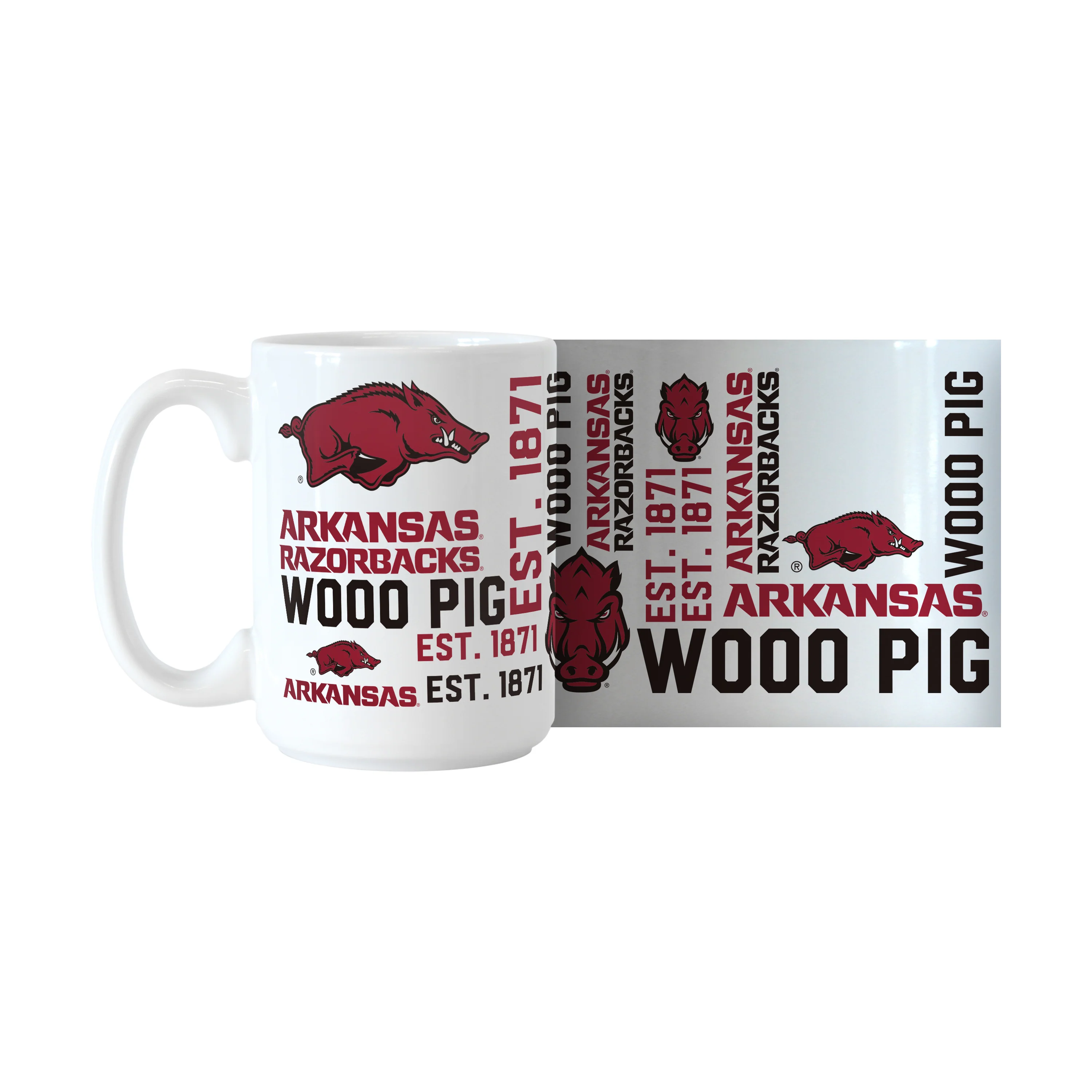 Arkansas 15oz Spirit Sublimated Mug - Image 2