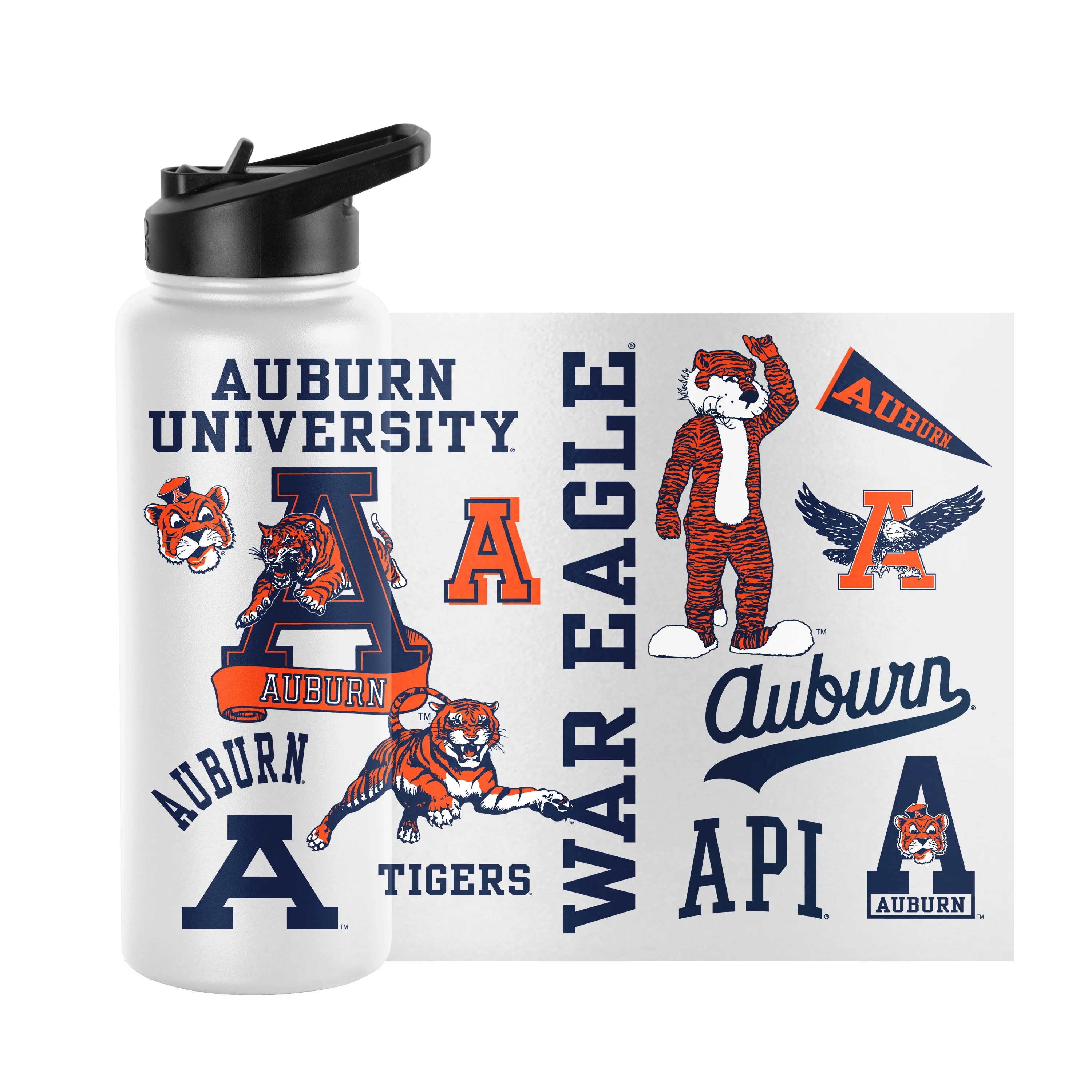 Auburn Vault 34oz Native Quencher Bottle - Image 3