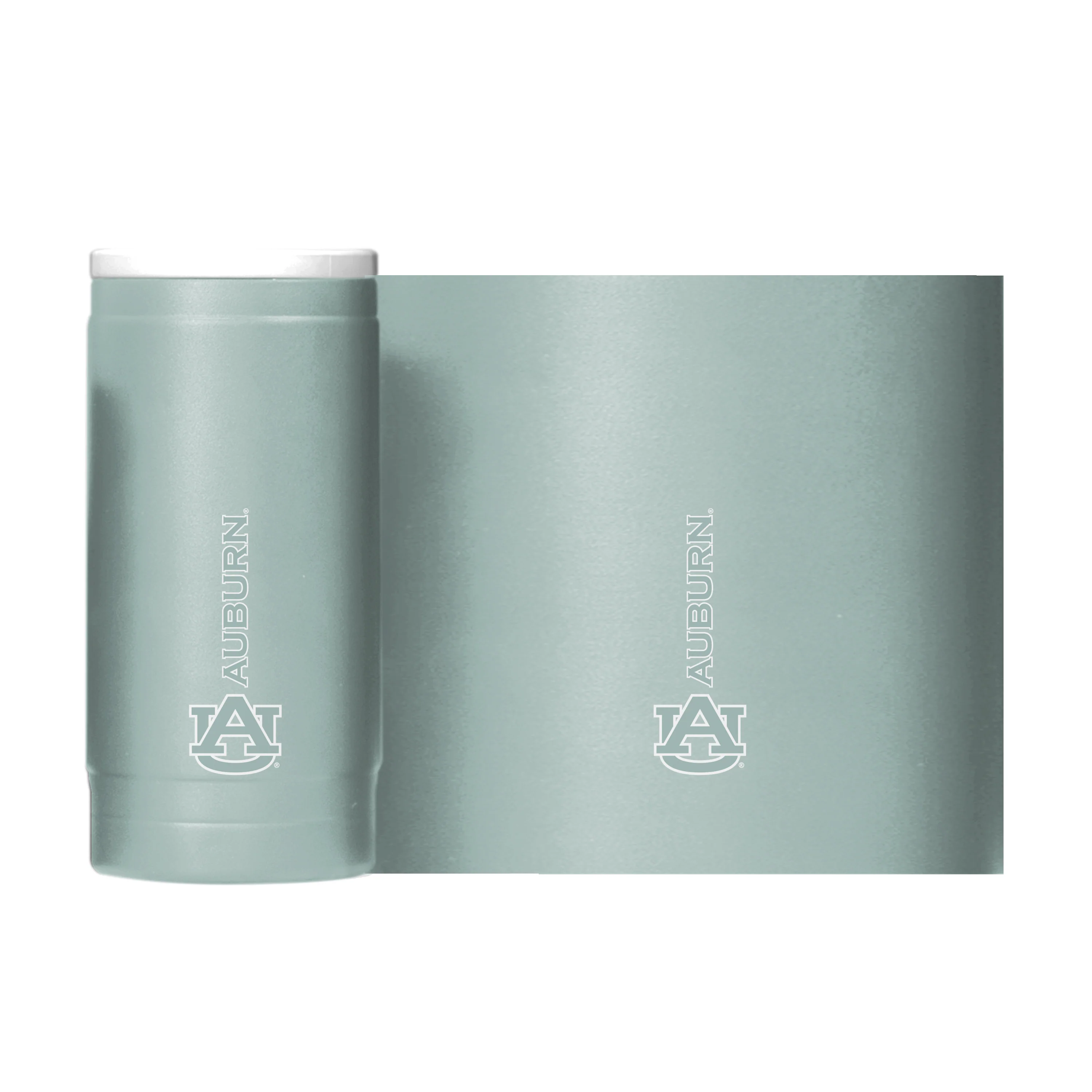 Auburn Vertical Powder Coat Slim Can Coolie - Image 3