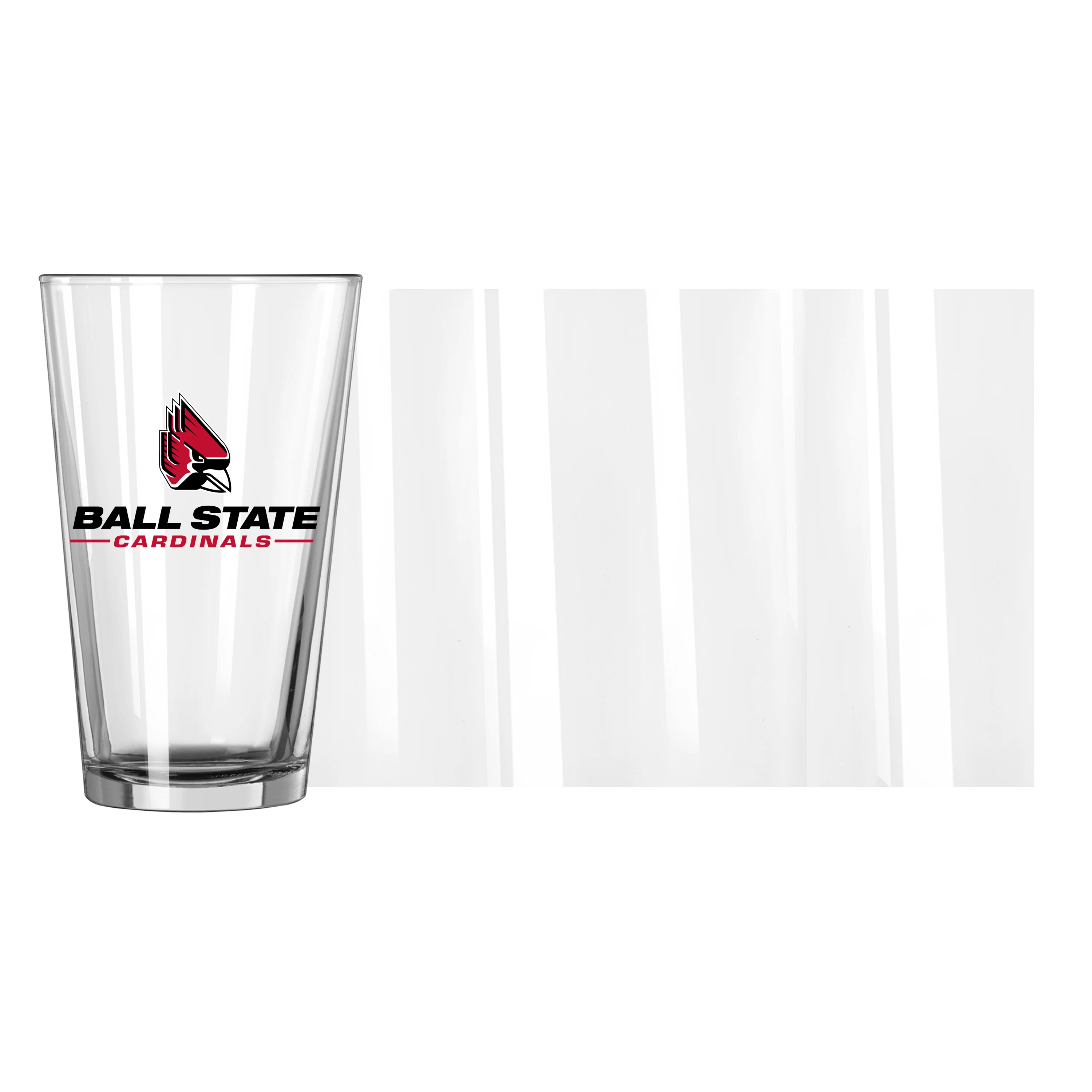 Ball State 16oz Logo Pint Glass - Image 2