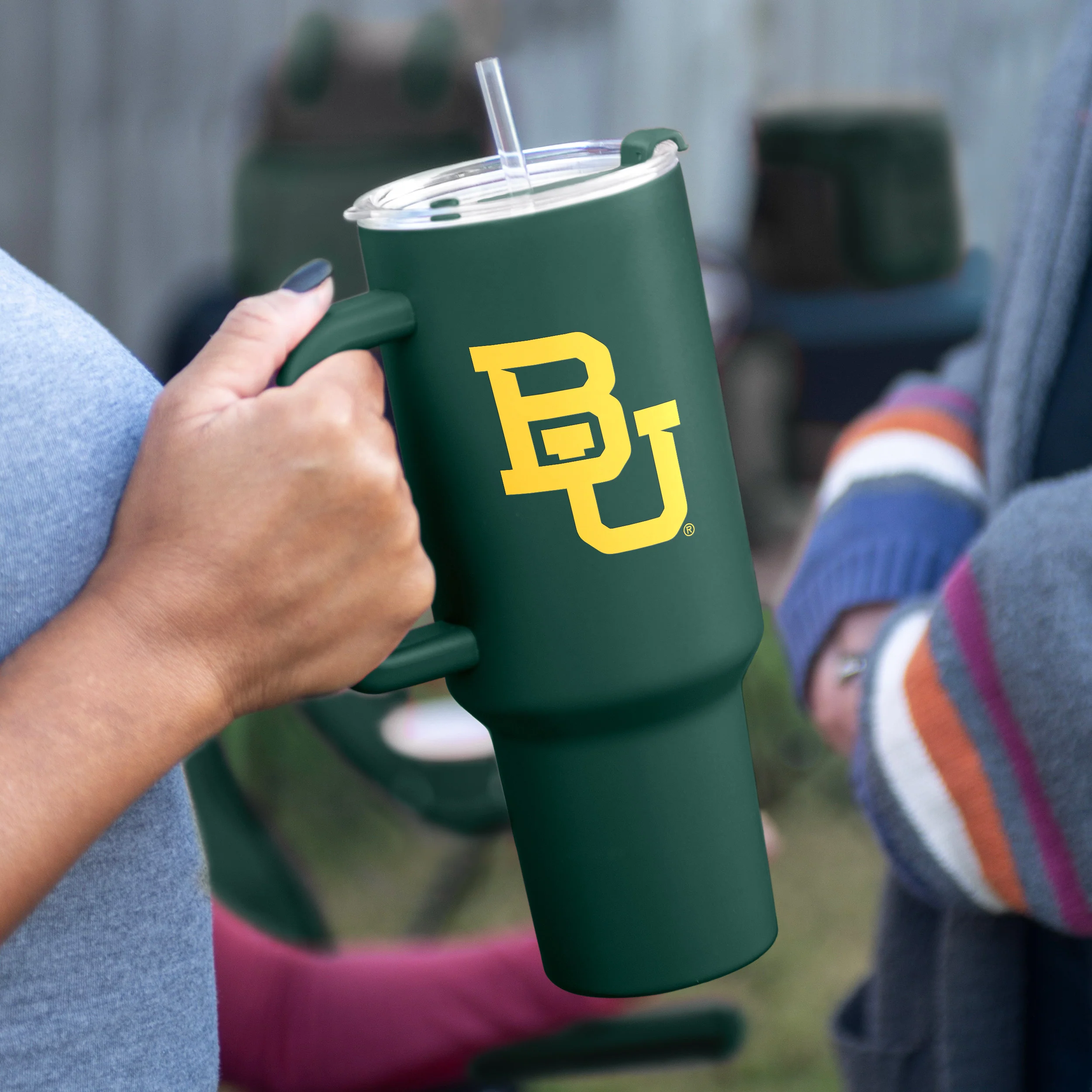 Baylor 40oz Flipside Powder Coat Tumbler - Image 3