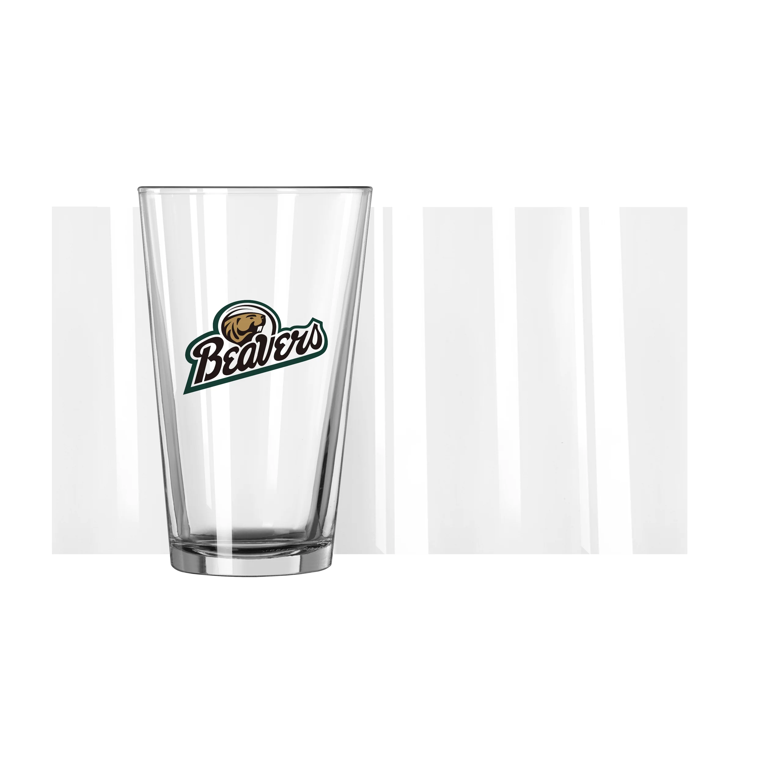 Bemidji State 16oz Logo Pint Glass - Image 2