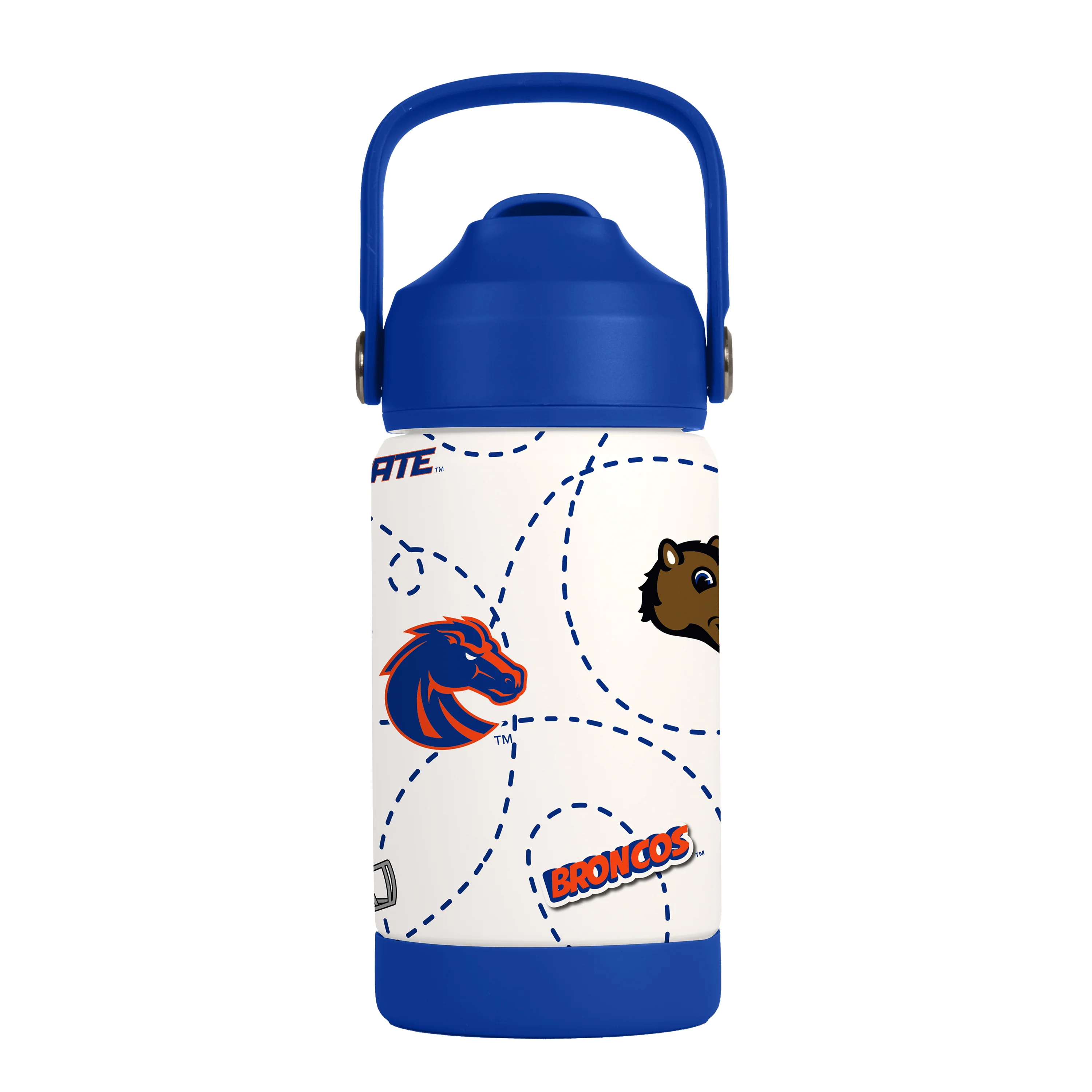 Boise State 12oz Mascot SS Kids Bottle - Image 3