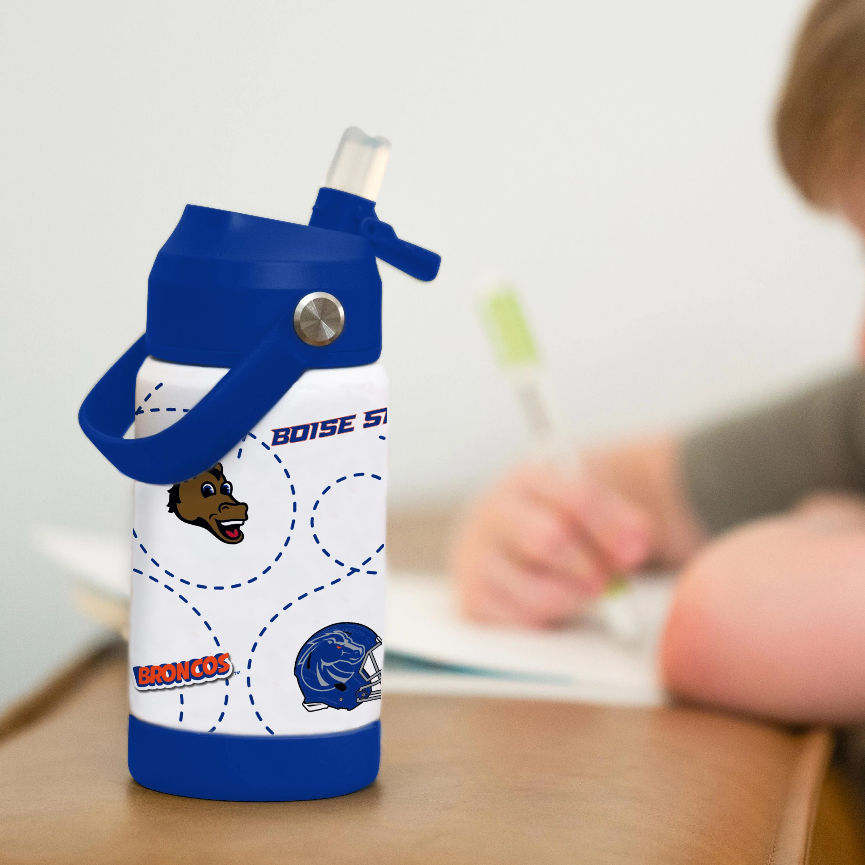 Boise State 12oz Mascot SS Kids Bottle - Image 6