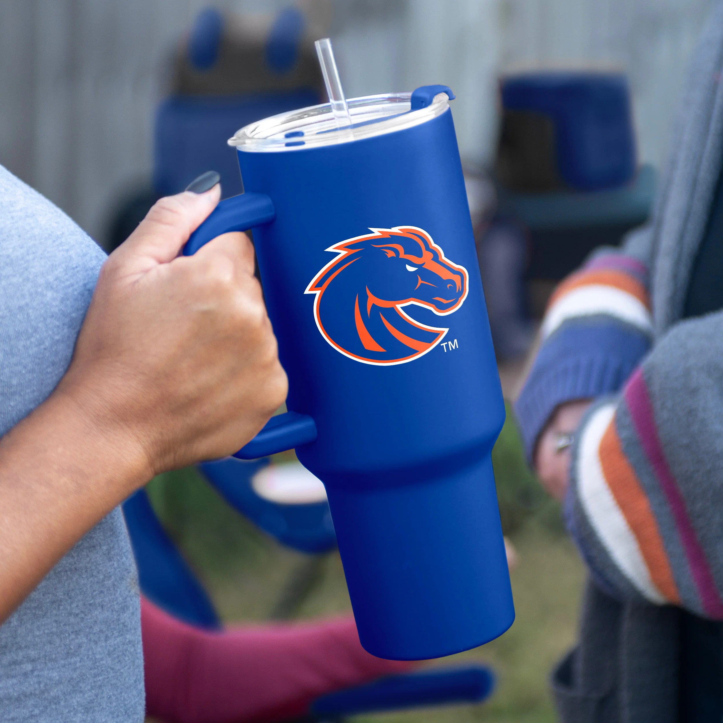 Boise State 40oz Flipside Powder Coat Tumbler - Image 3