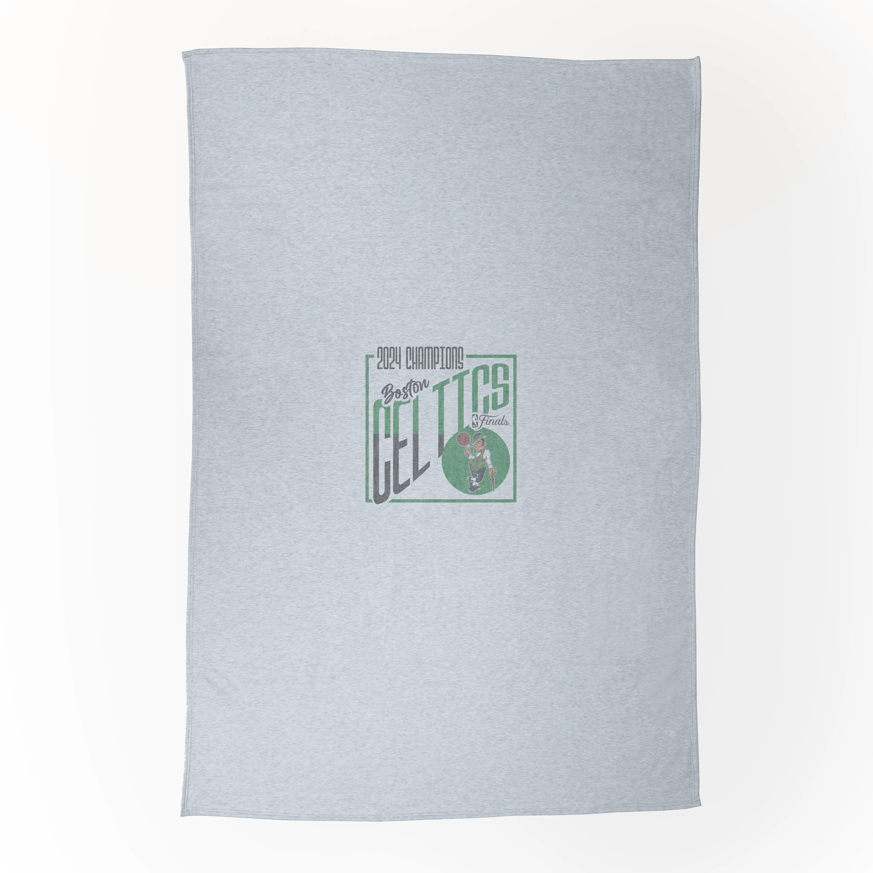 Boston Celtics 2024 NBA Champions Color Sublimated Sweatshirt Blanket