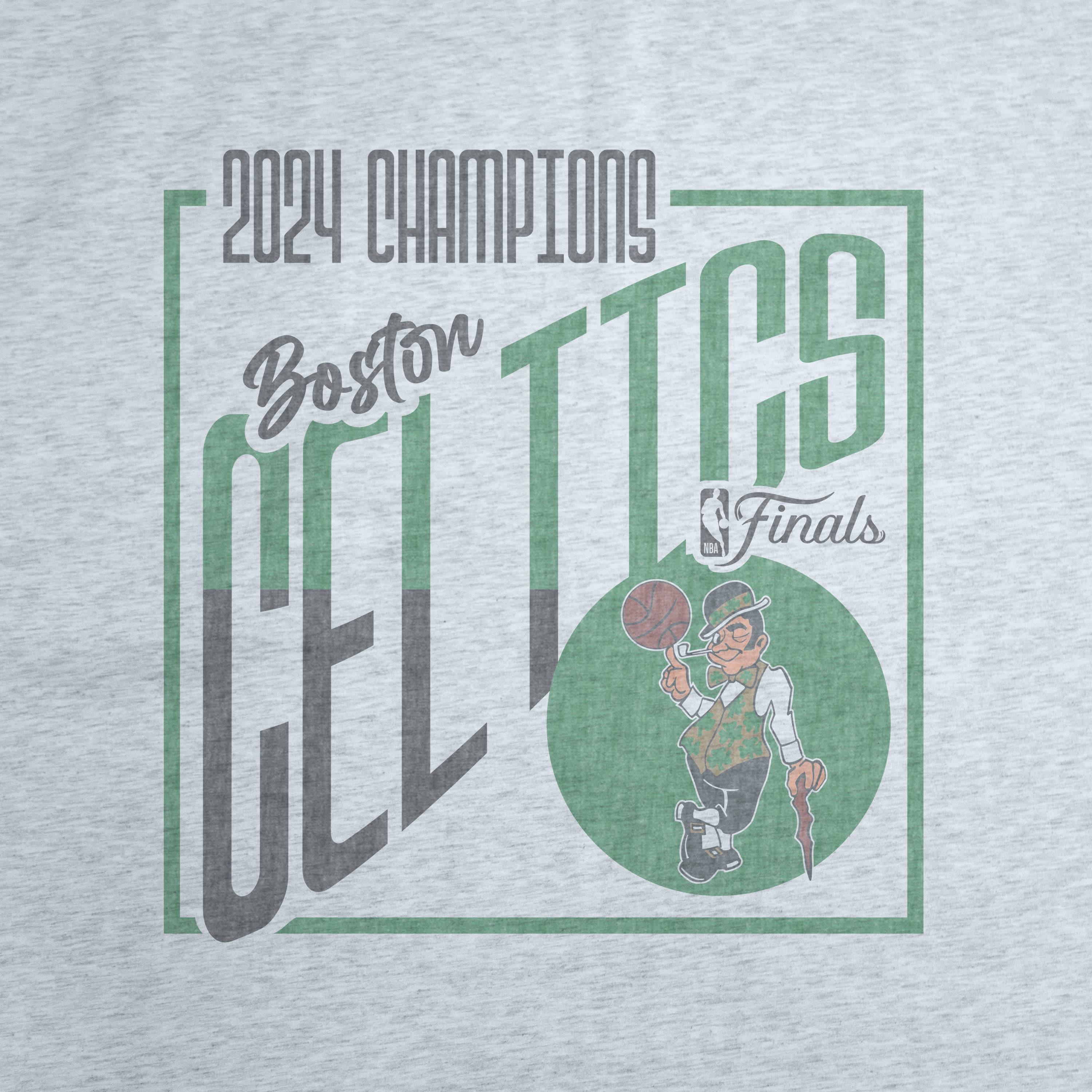 Boston Celtics 2024 NBA Champions Color Sublimated Sweatshirt Blanket - Image 2