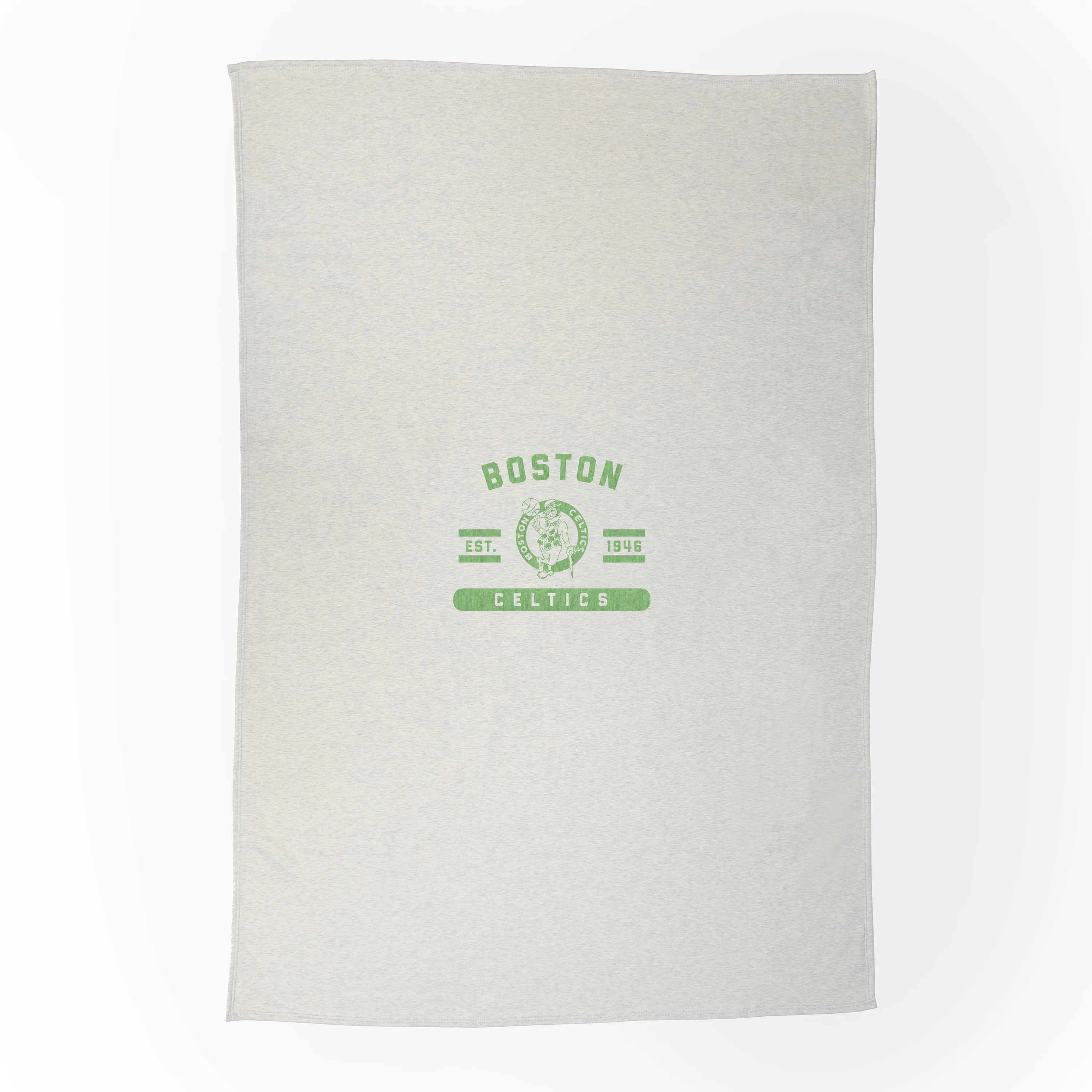 Boston Celtics Oatmeal Sweatshirt Blanket