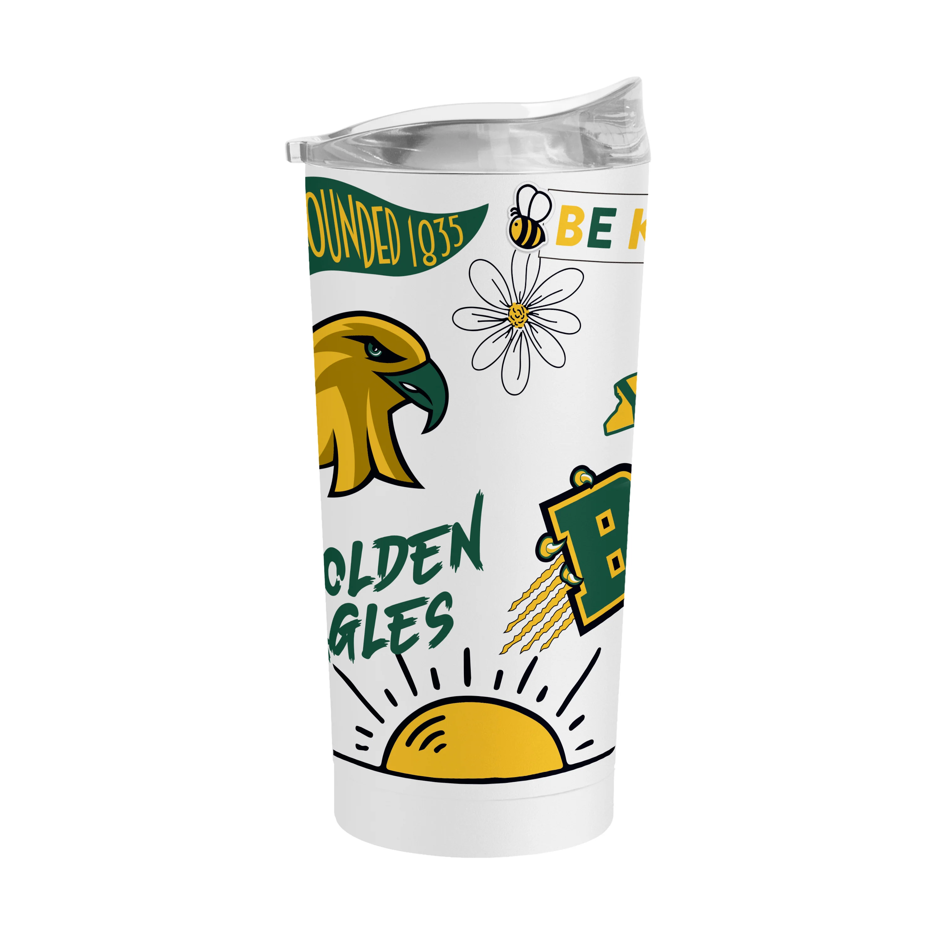 Brockport 20oz Native Powder Coat Tumbler - Image 2