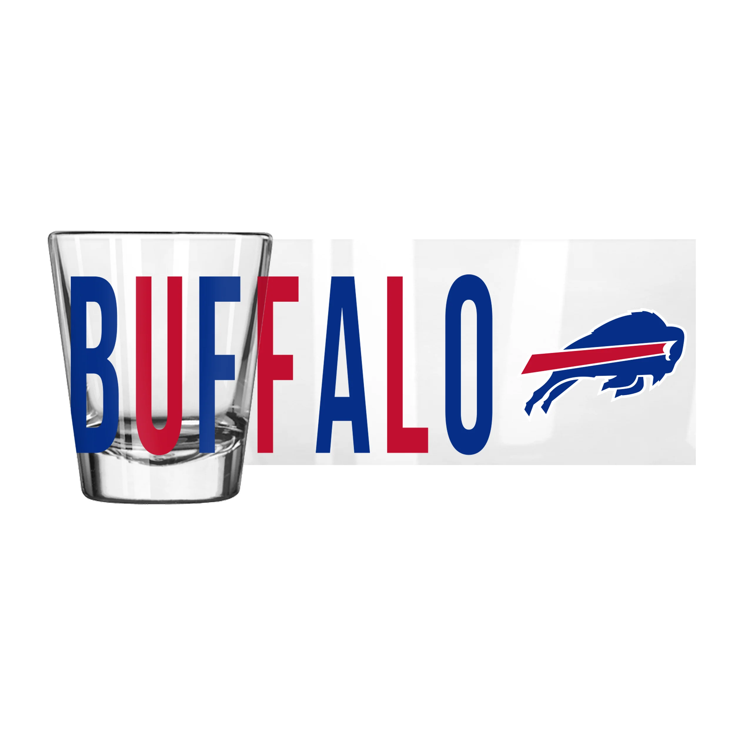 Buffalo Bills 2oz Overtime Shot Glass - Image 2