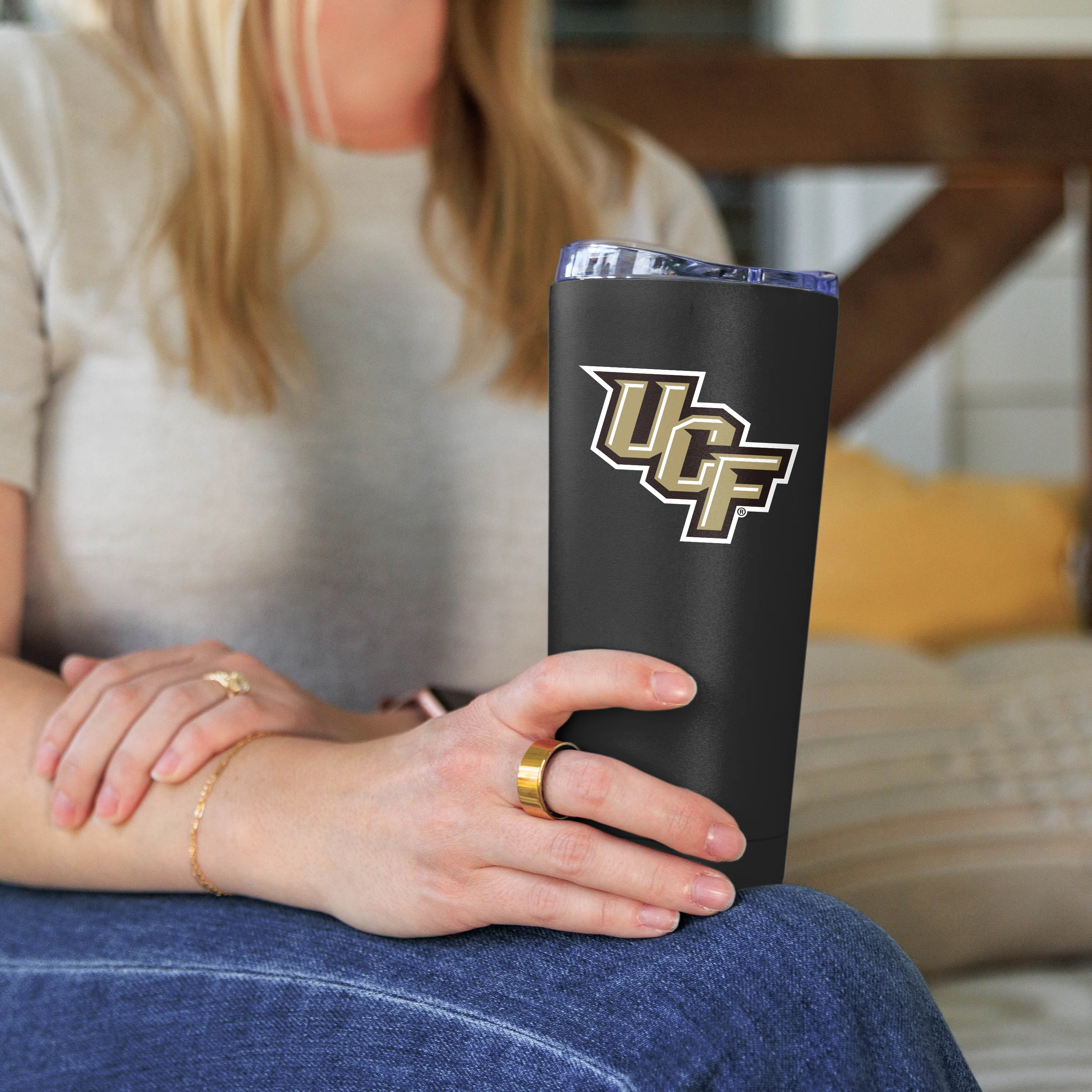 Central Florida 20oz Flipside Powder Coat Tumbler - Image 4
