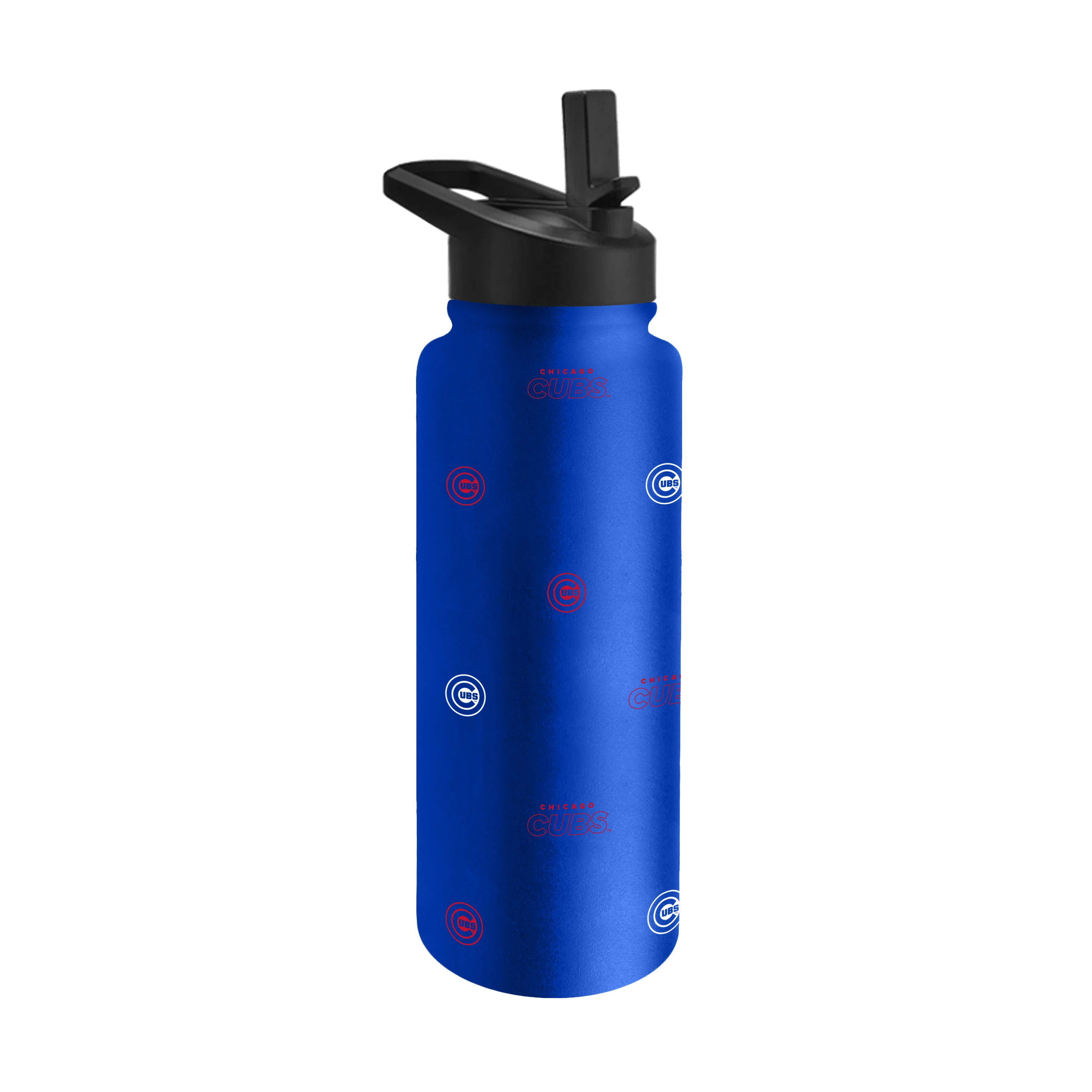Chicago Cubs 34oz Step And Repeat Quencher Bottle - Image 2