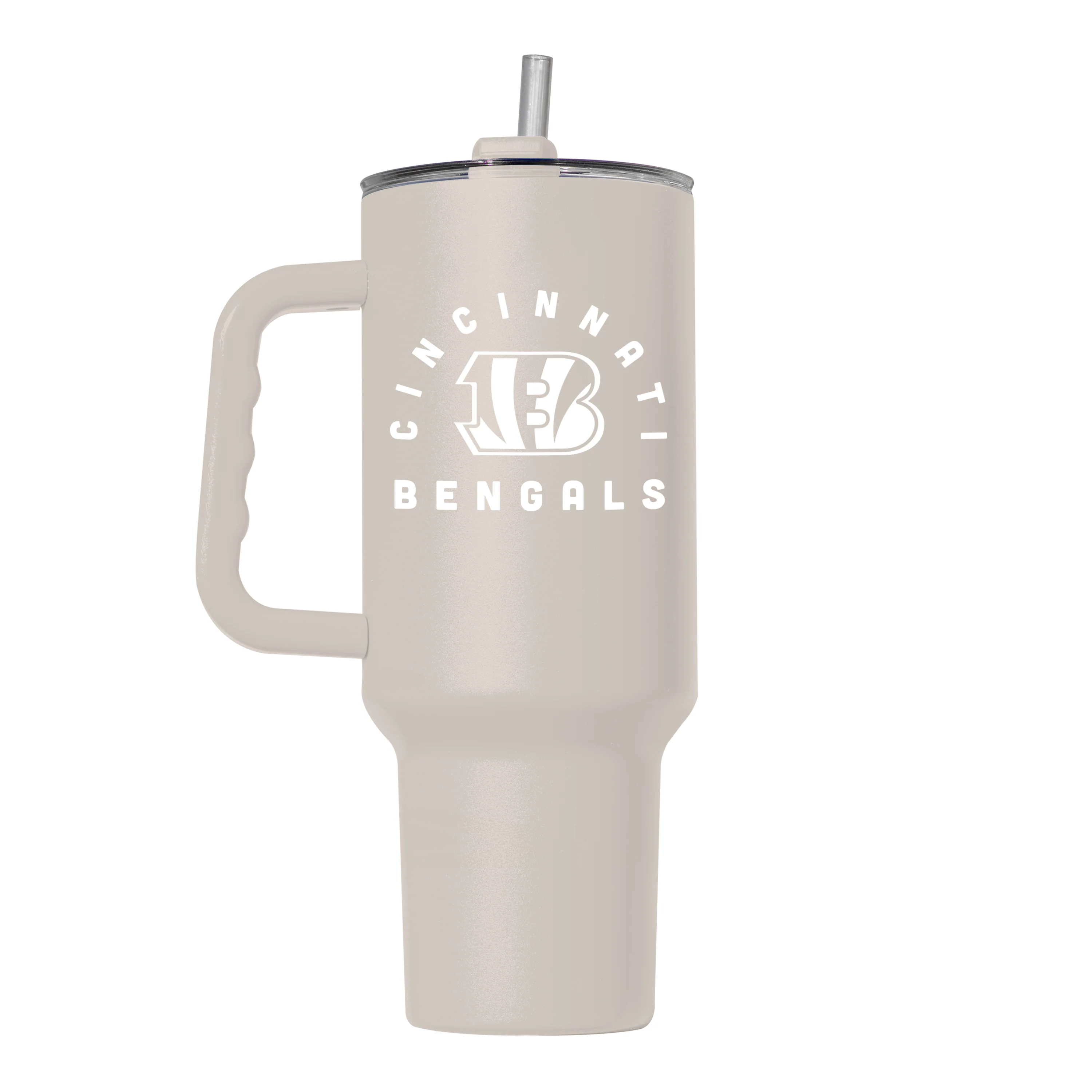 Cincinnati Bengals 40oz Archway Sand Powder Coat Tumbler - Image 2