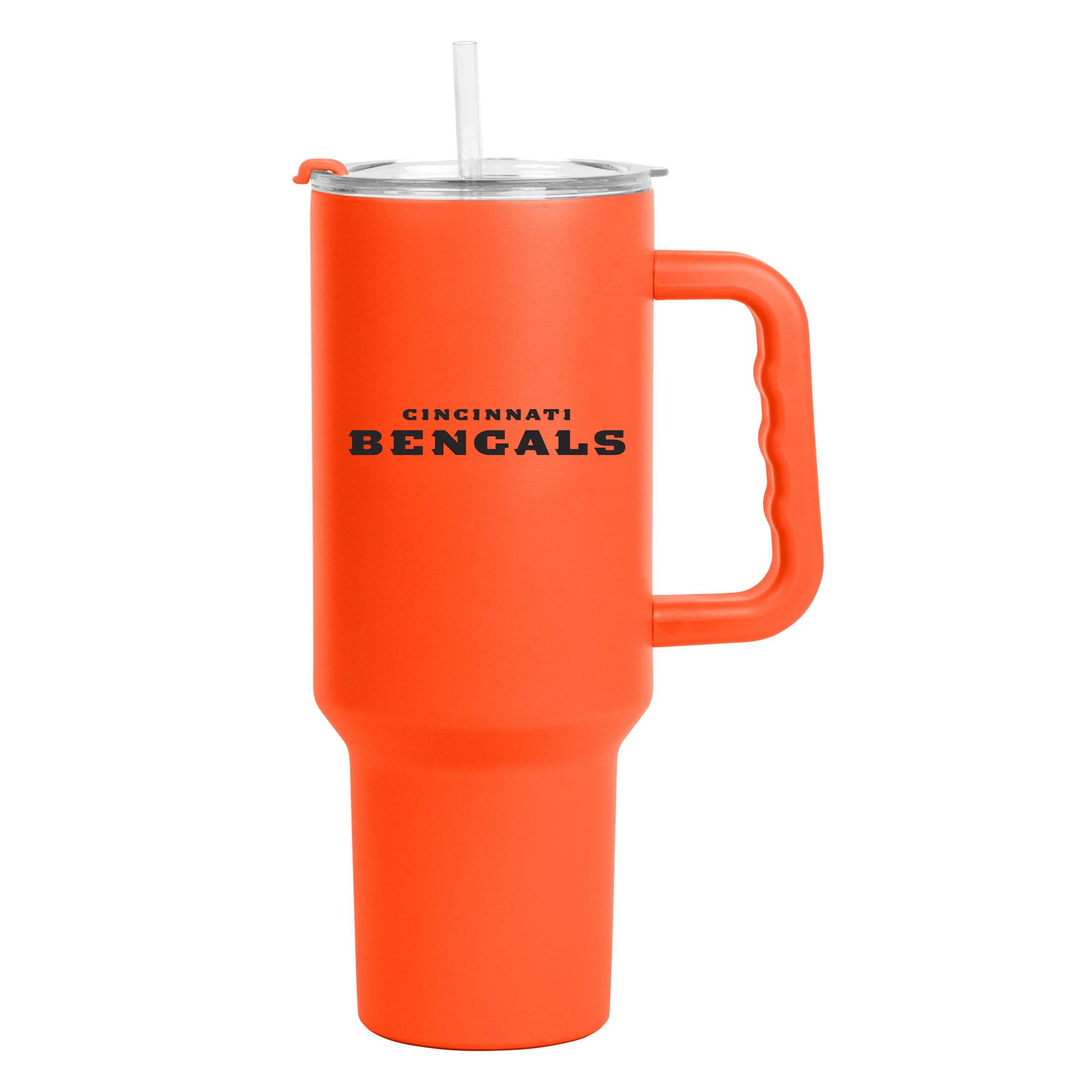 Cincinnati Bengals Orange 40oz Flipside Powder Coat Tumbler - Image 2