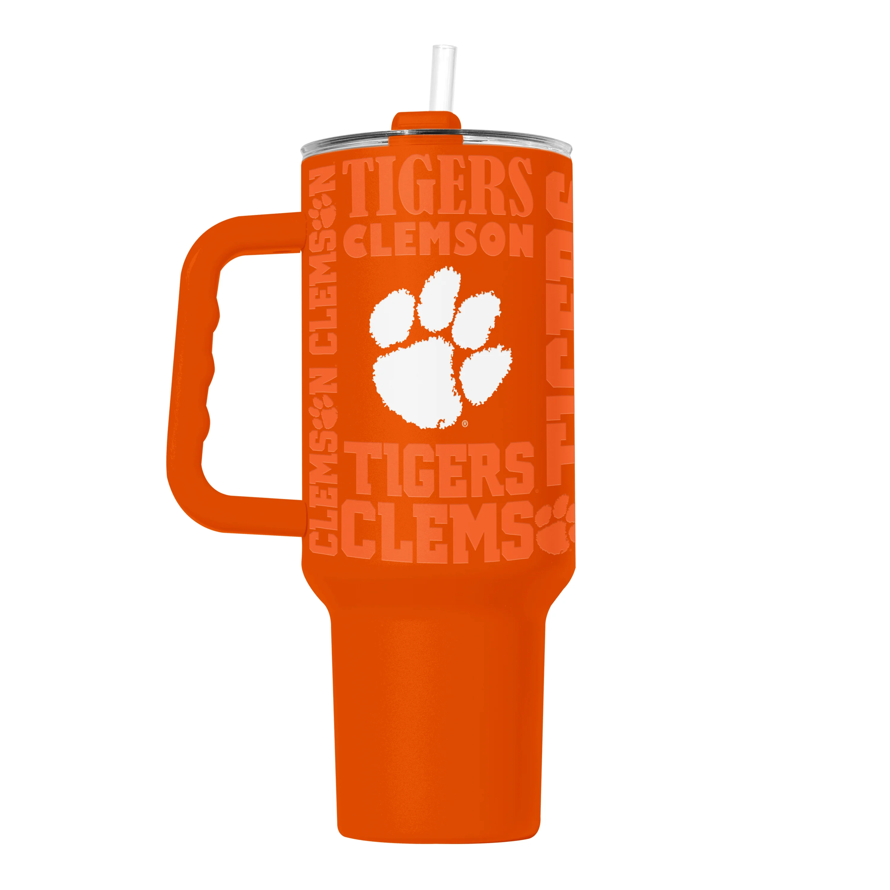 Clemson 40oz Replay Powder Coat Tumbler