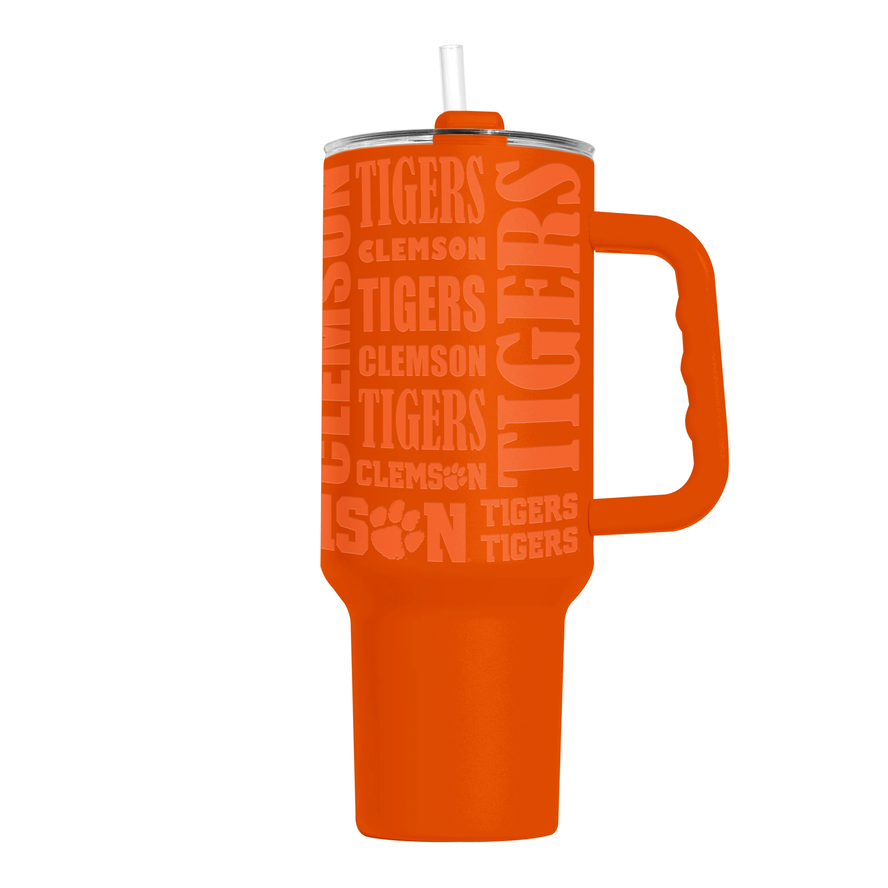 Clemson 40oz Replay Powder Coat Tumbler - Image 2
