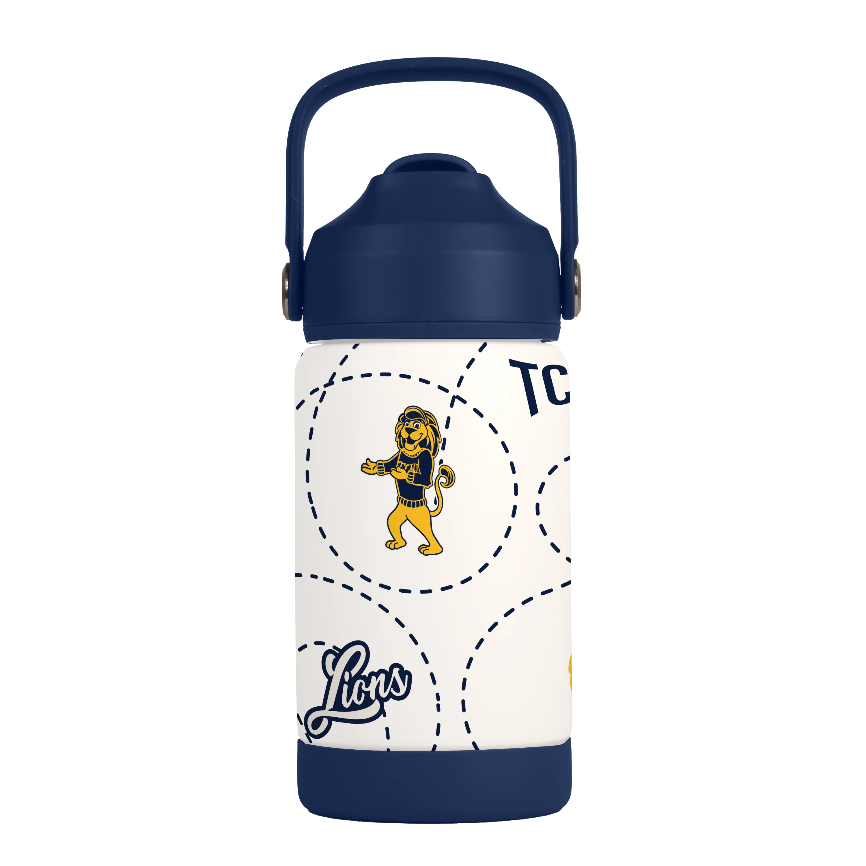 College of New Jersey 12oz Mascot SS Kids Bottle - Image 3