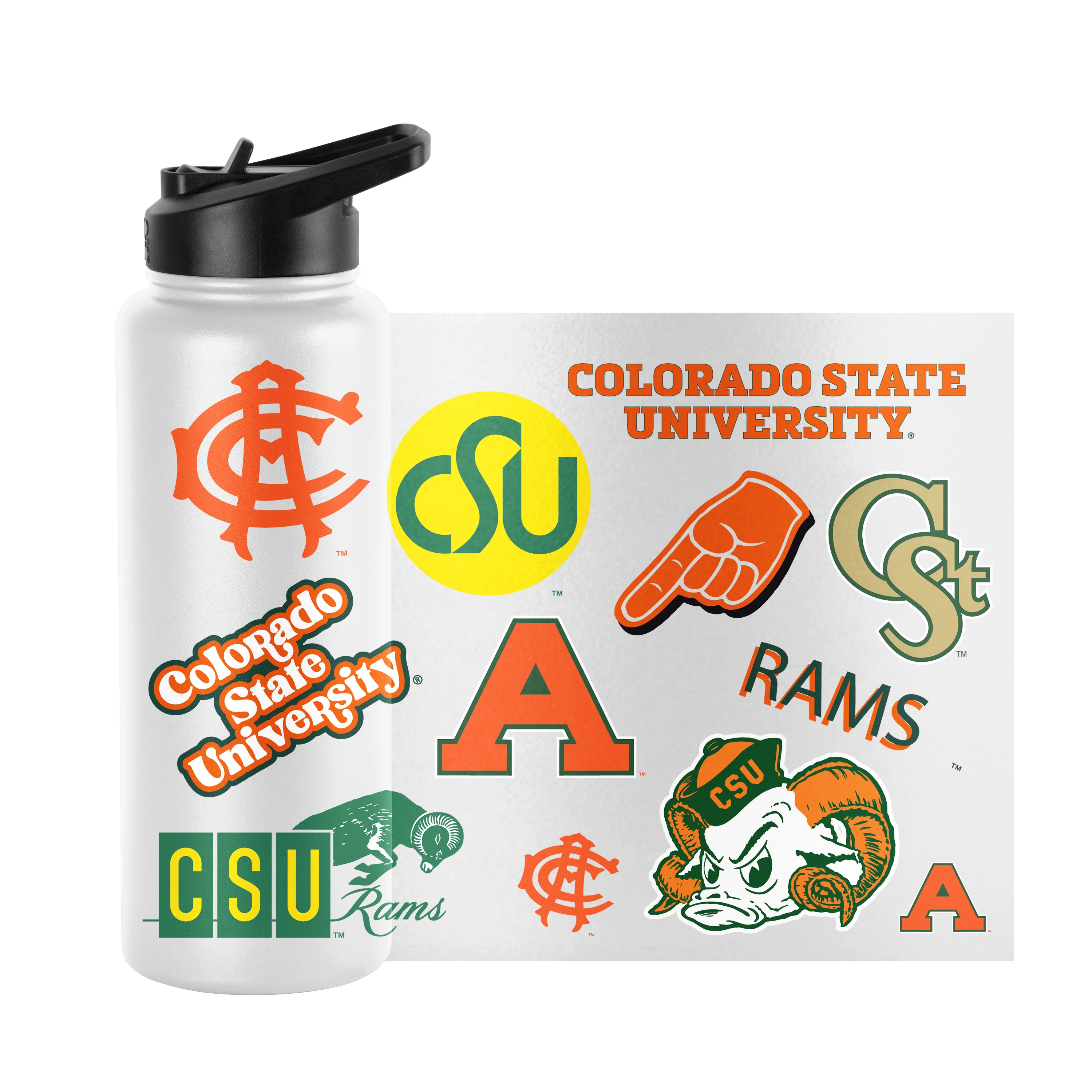 Colorado State Vault 34oz Native Quencher Bottle - Image 3