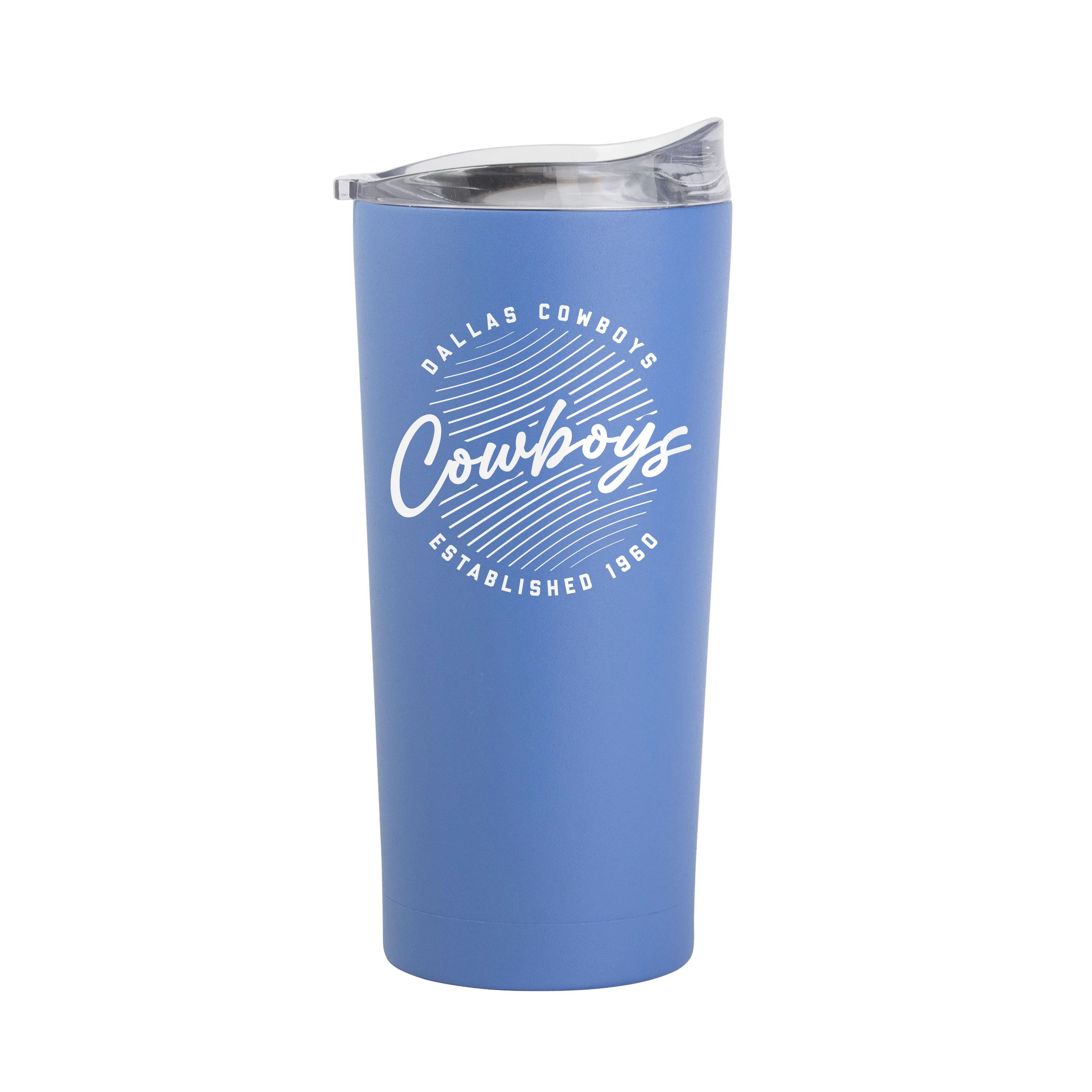 Dallas Cowboys 20oz Retro Script Arctic Powder Coat Tumbler - Image 2