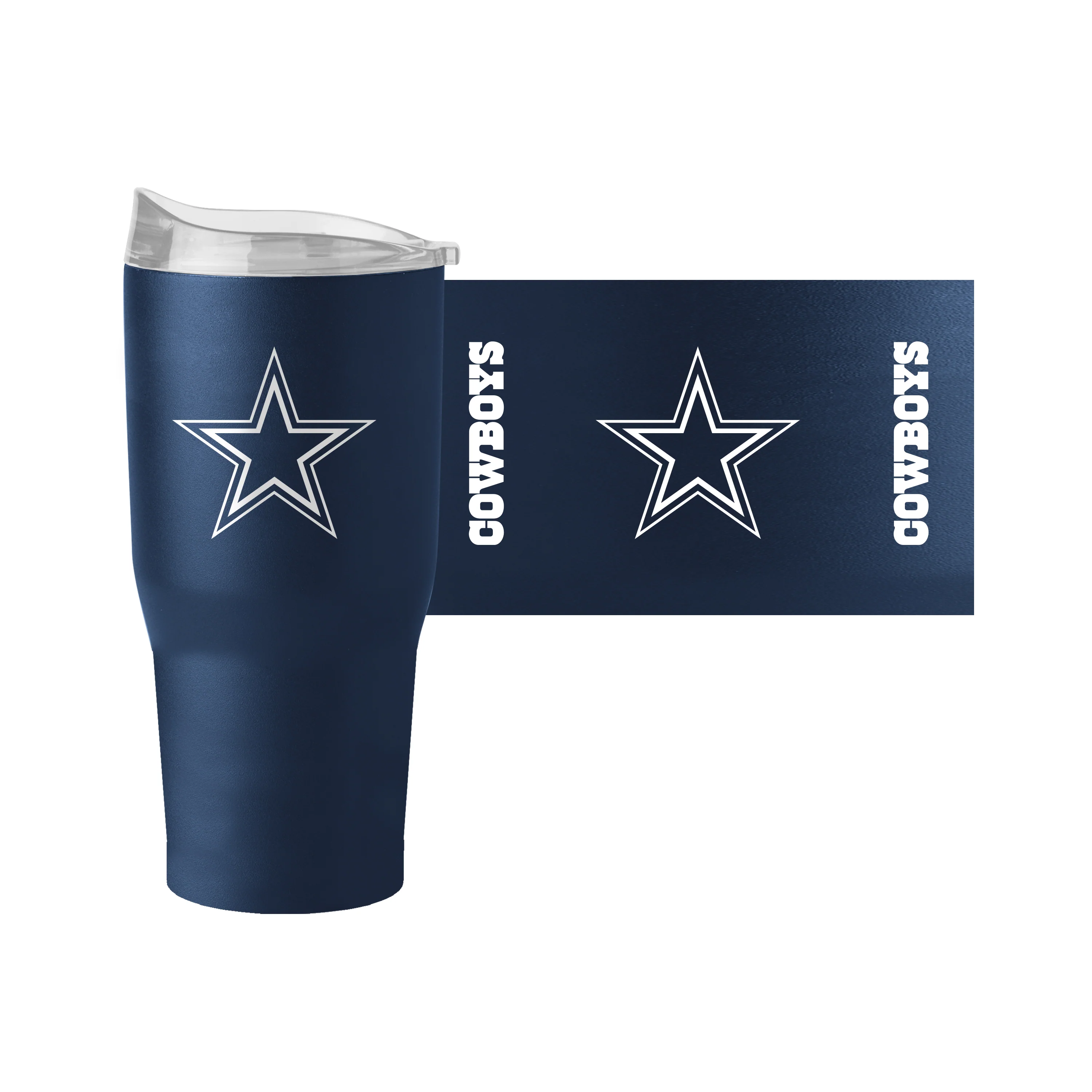 Dallas Cowboys 30oz Gameday Powder Coat Tumbler - Image 2