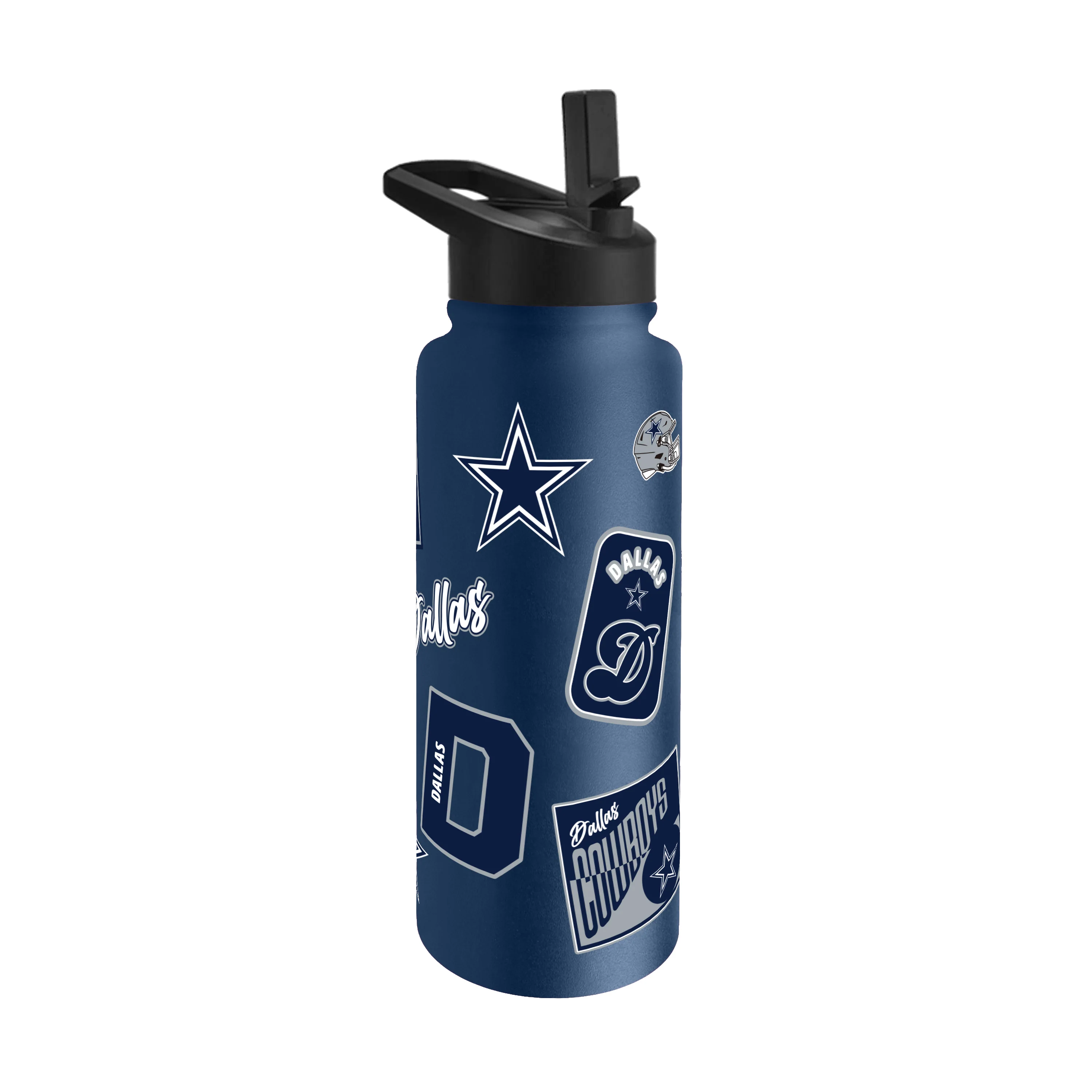 Dallas Cowboys 34oz Dreamweave Quencher Bottle - Image 3