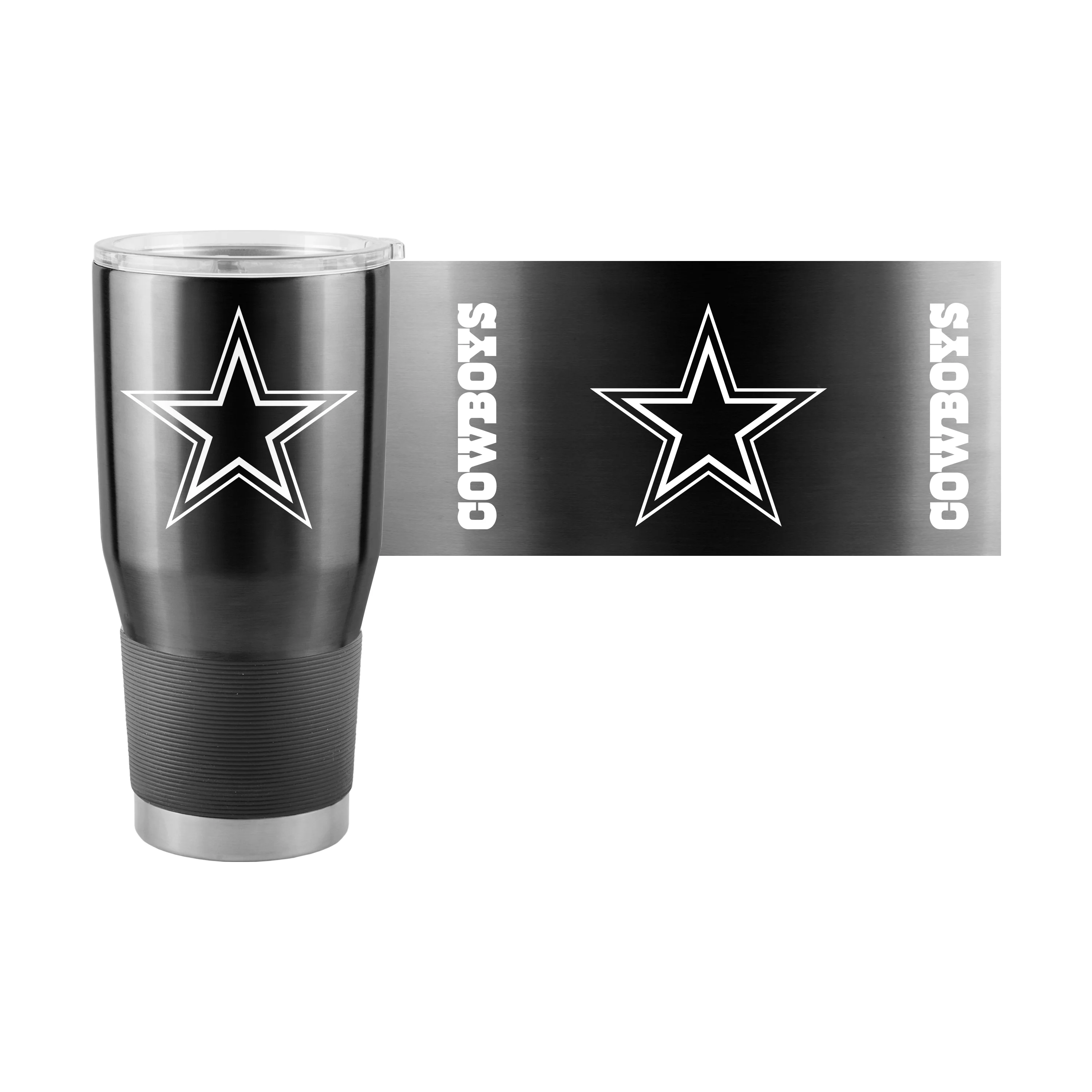 Dallas Cowboys White 30oz Gameday Stainless Steel Tumbler - Image 2