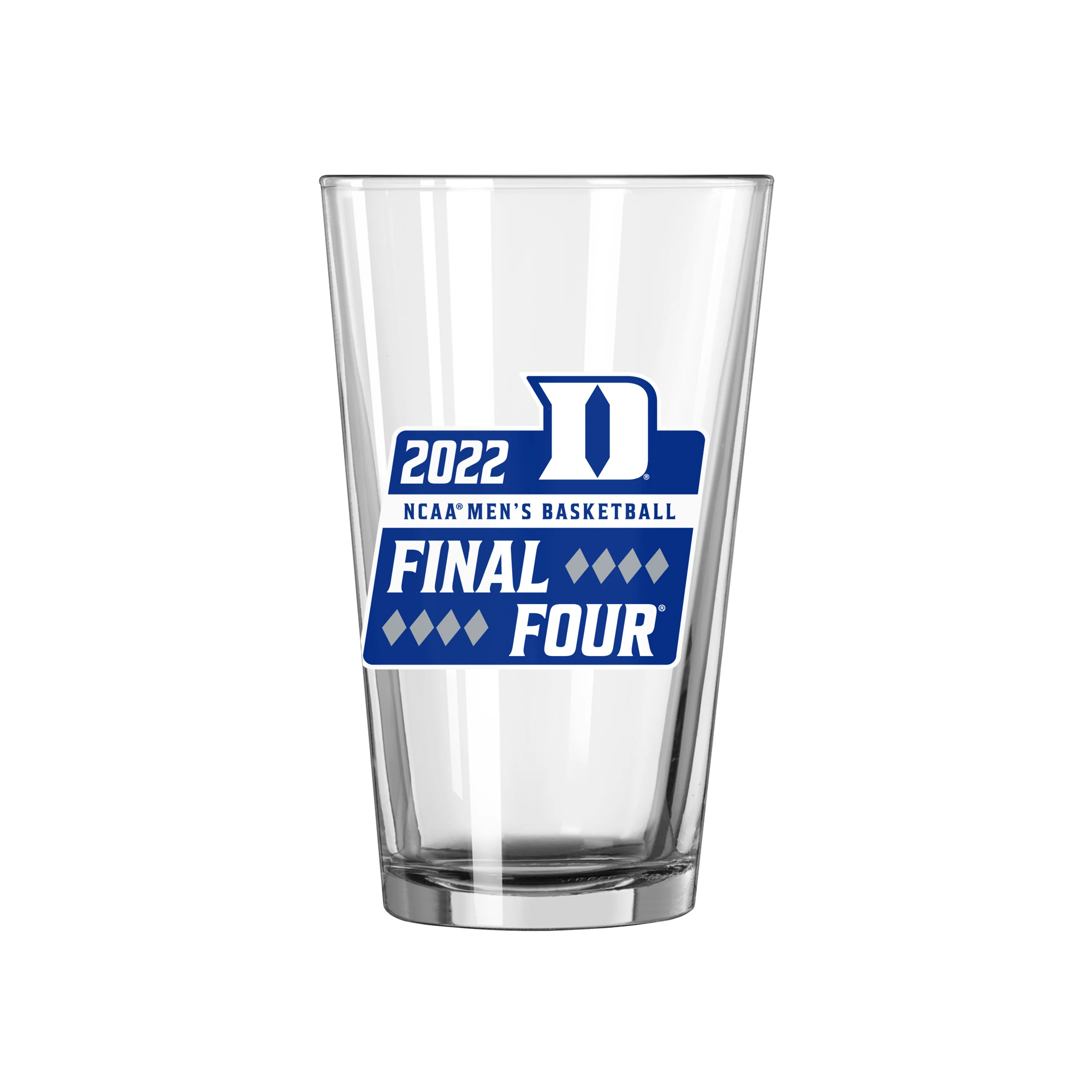 Duke 16oz Final Four Bound Pint Glass - Image 2