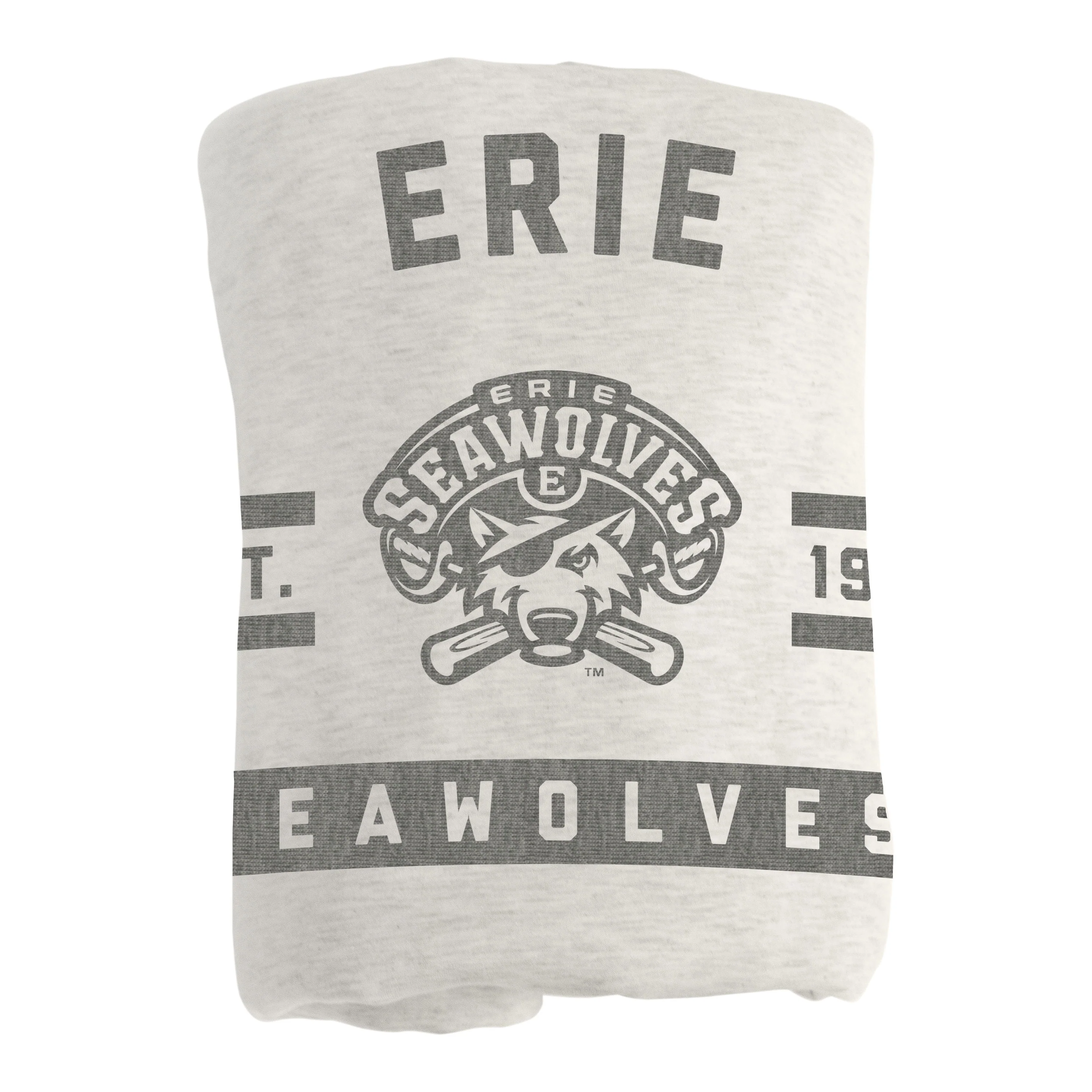 Erie SeaWolves Sublimated Sweatshirt Blanket - Image 2