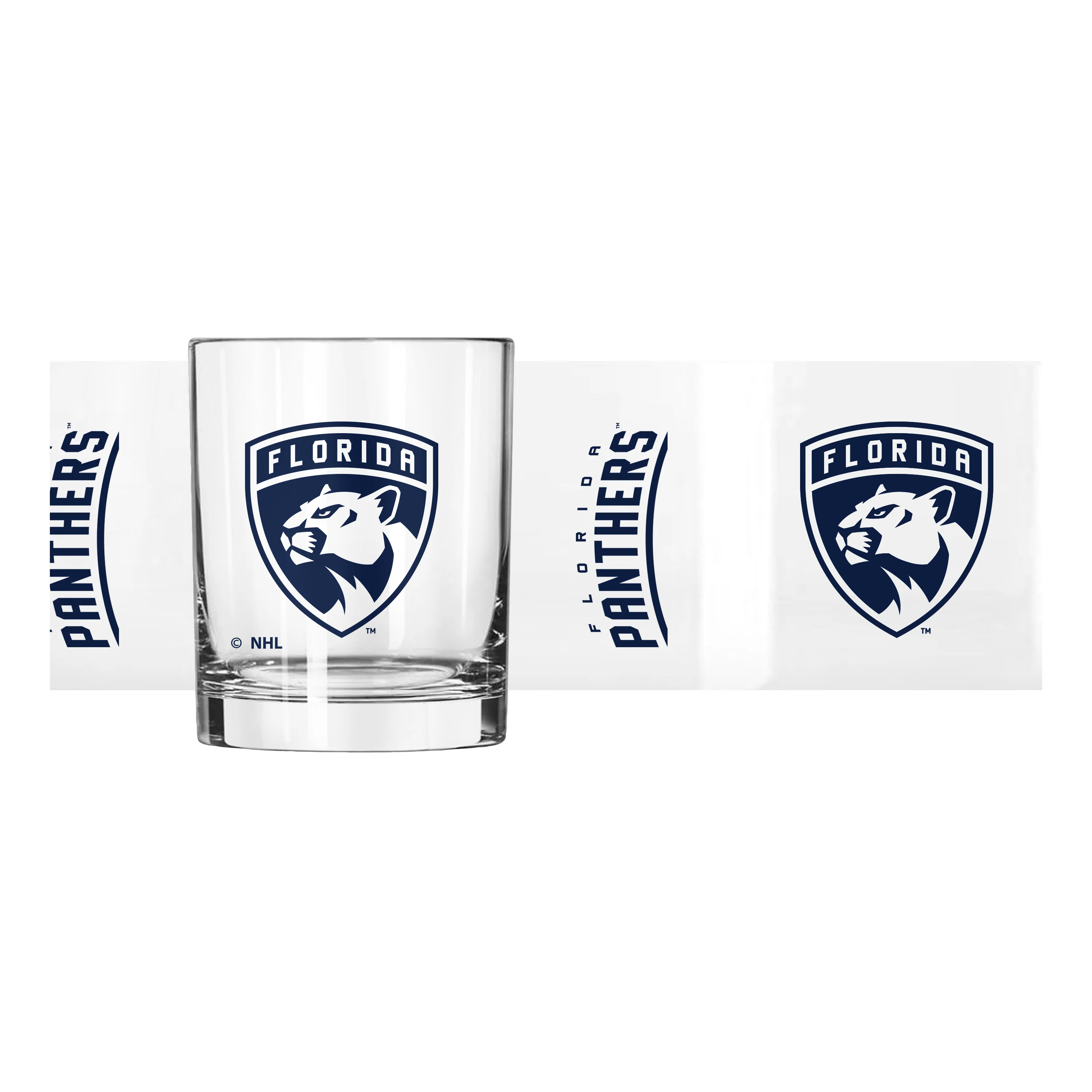Florida Panthers 14oz Gameday Rocks Glass - Image 2