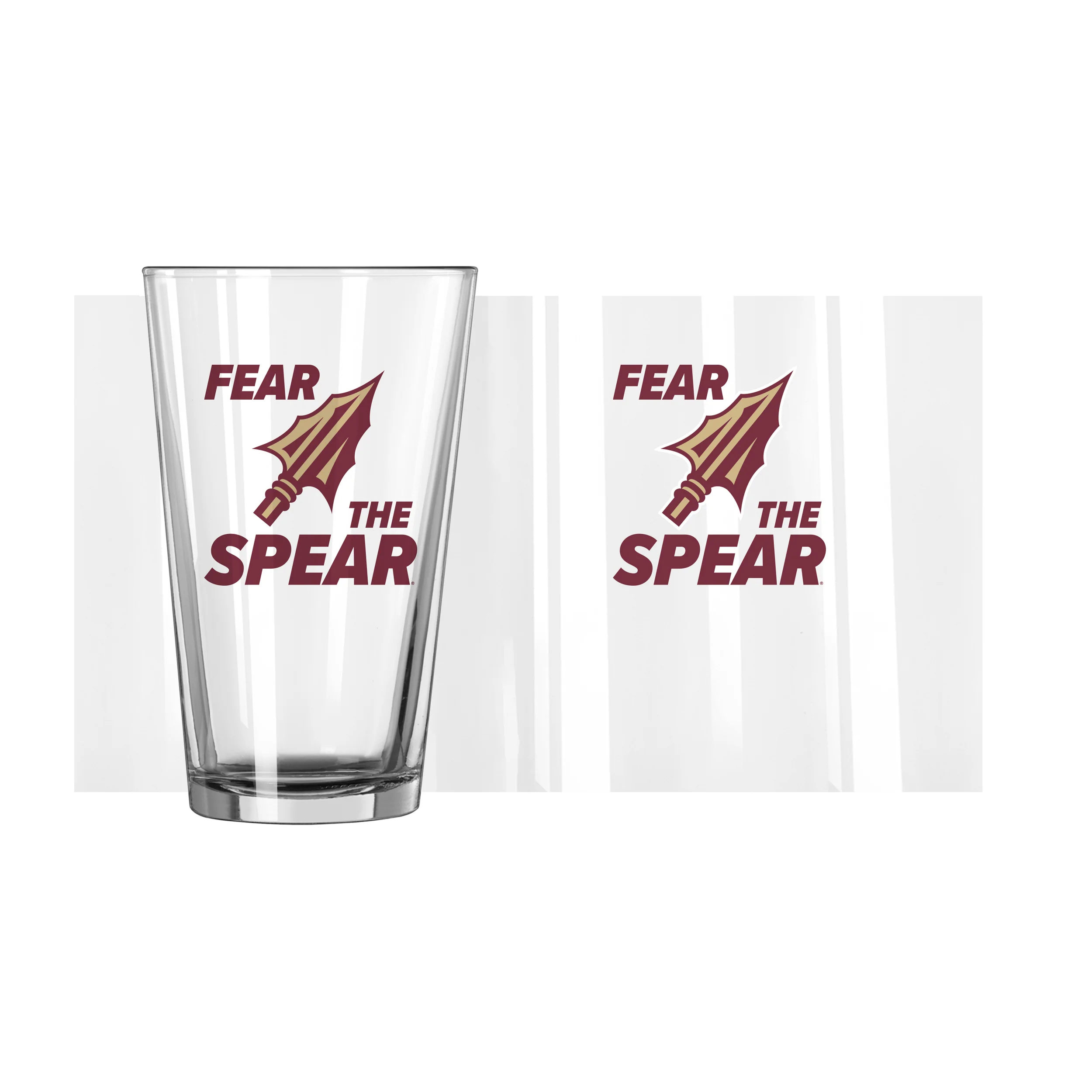 Florida State 16oz Slogan Pint Glass - Image 2
