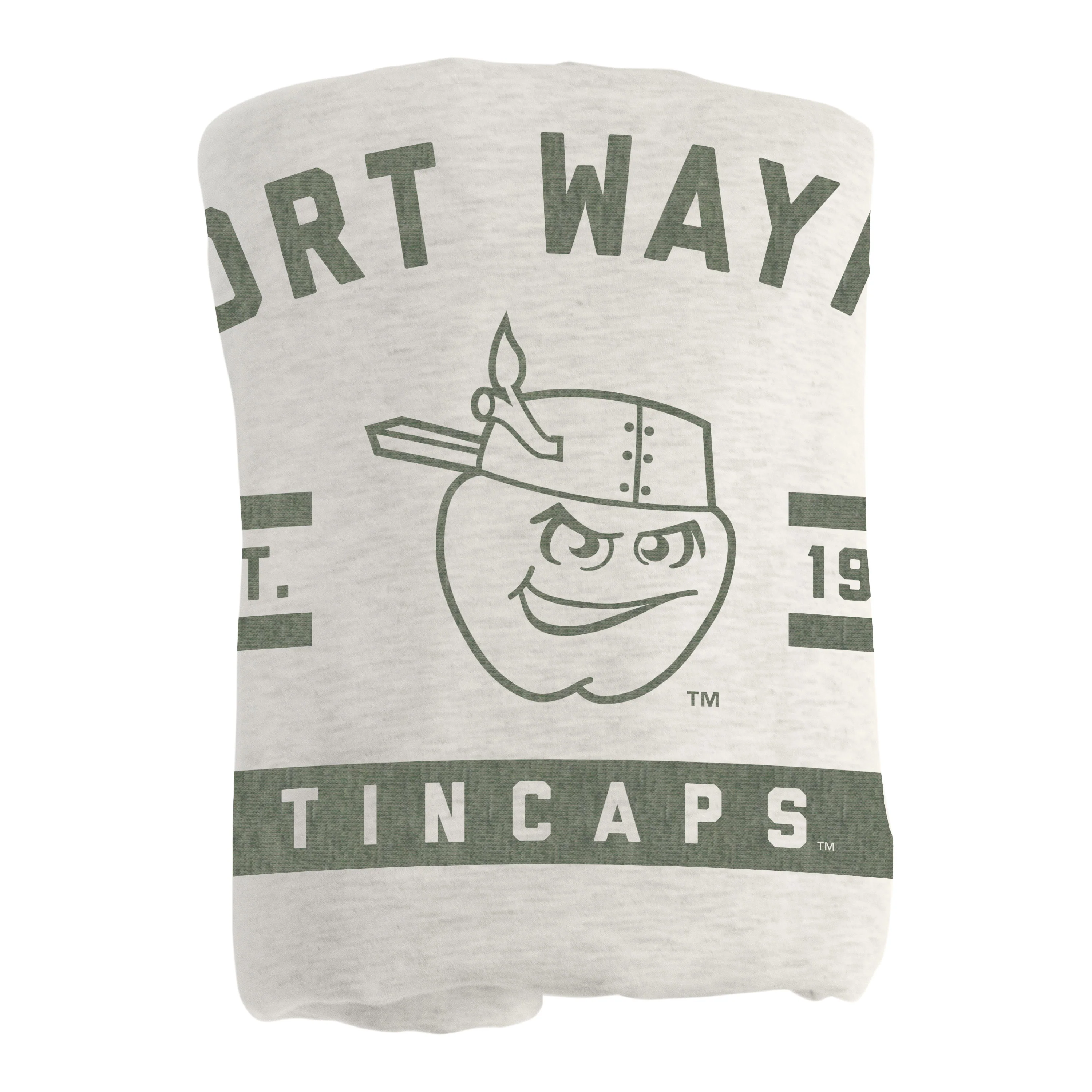 Fort Wayne TinCaps Sublimated Sweatshirt Blanket - Image 2