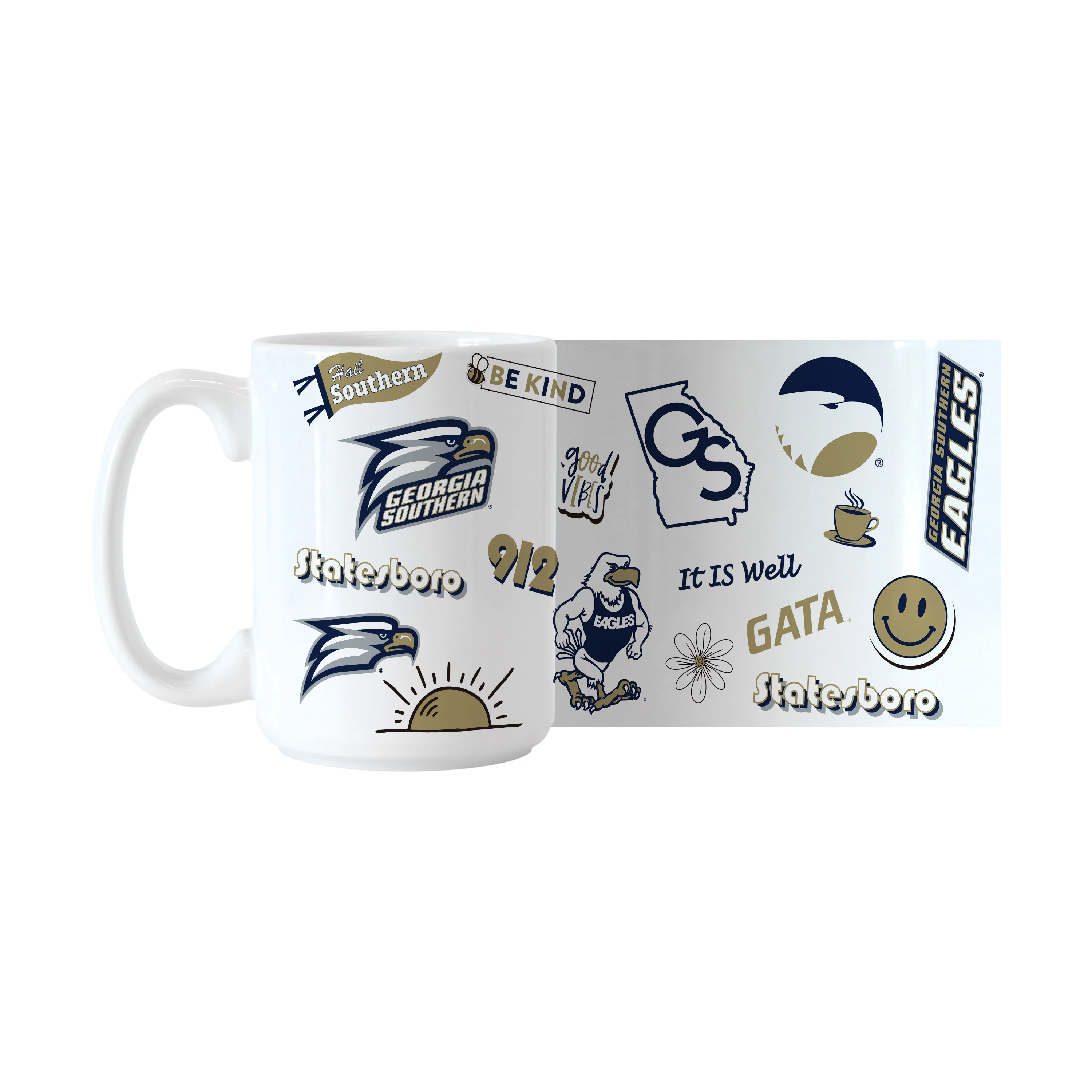 GA Southern 15oz Native Sublimated Mug - Image 2