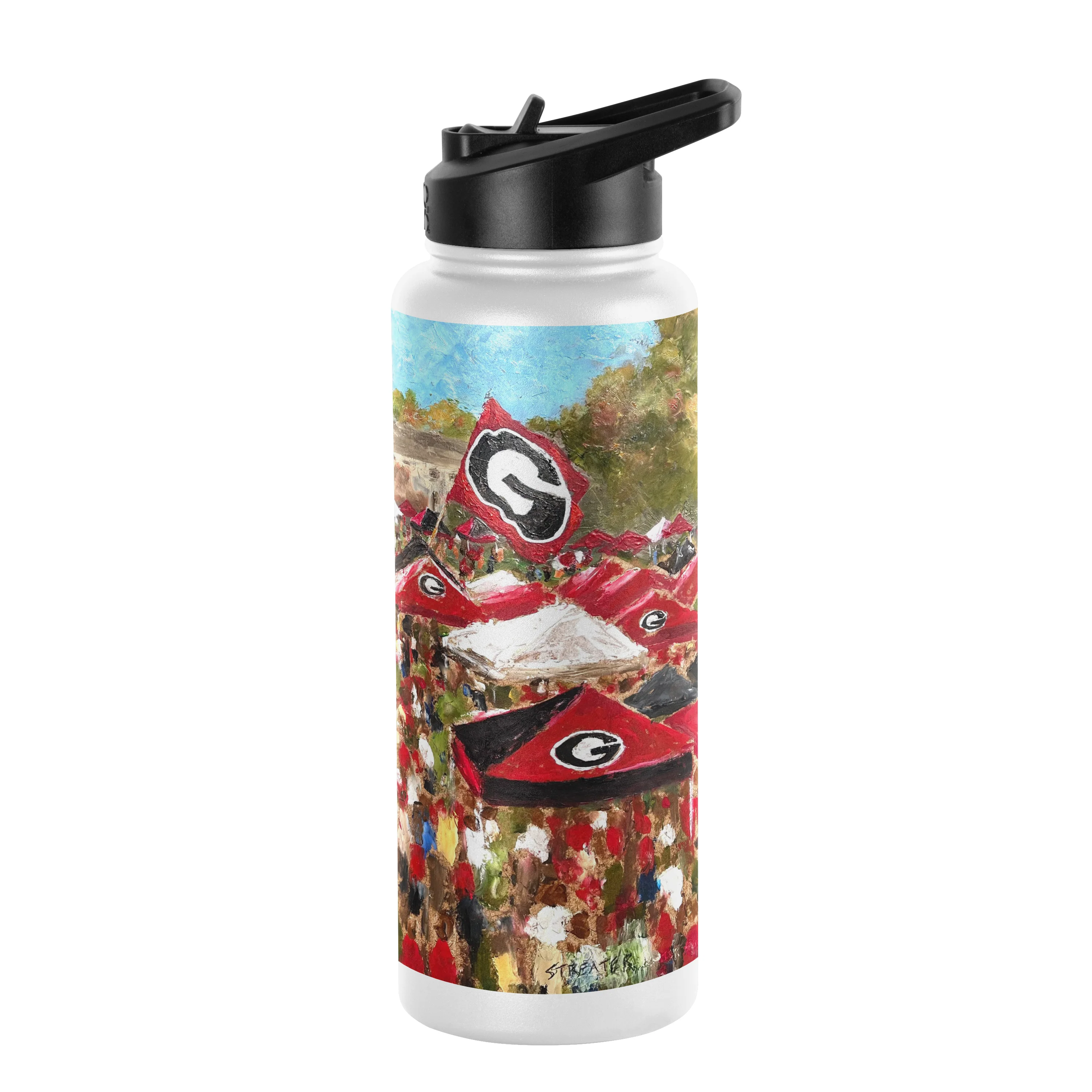 Georgia 34oz Collector Quencher Bottle - Image 2