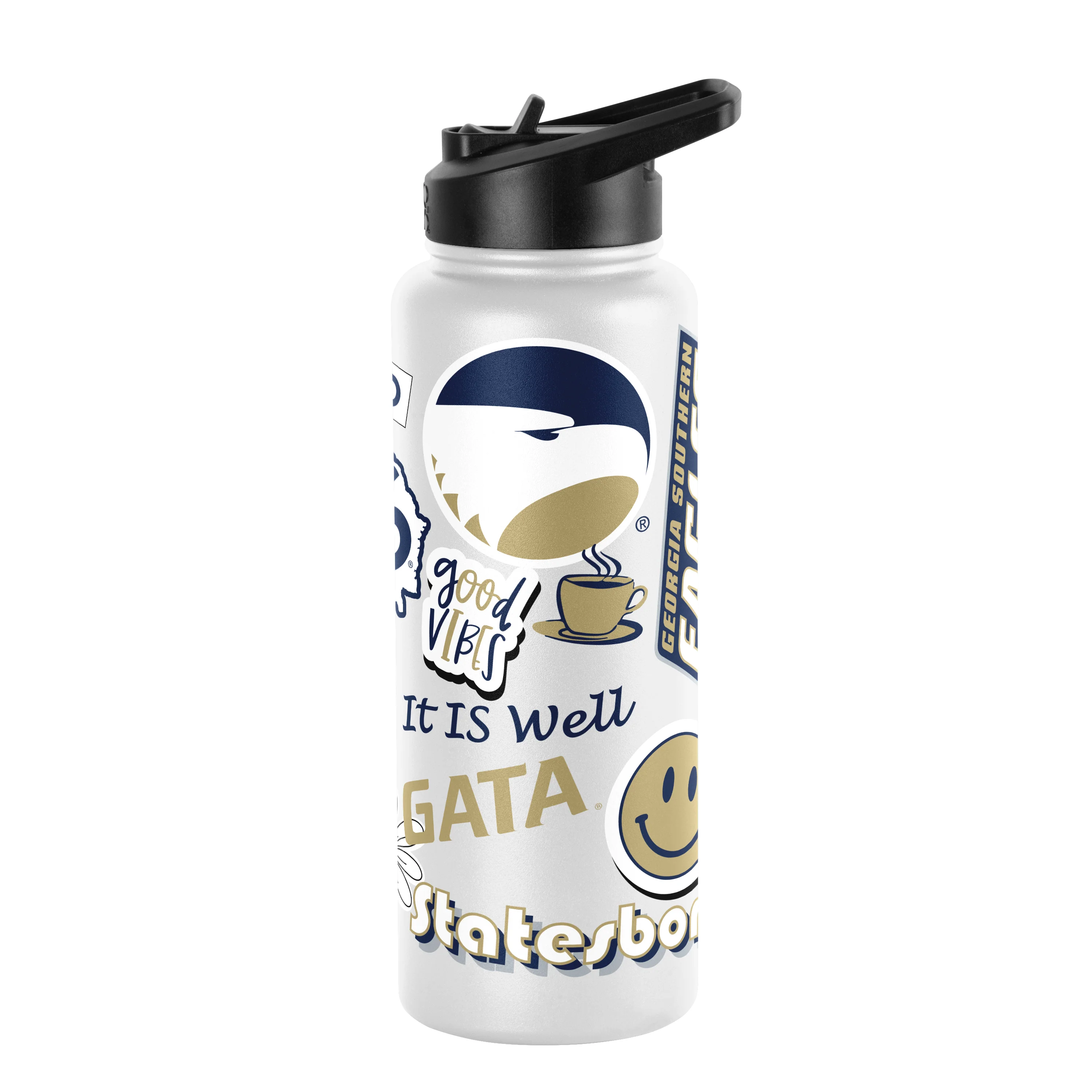 Georgia Southern 34oz Native Quencher Bottle - Image 3