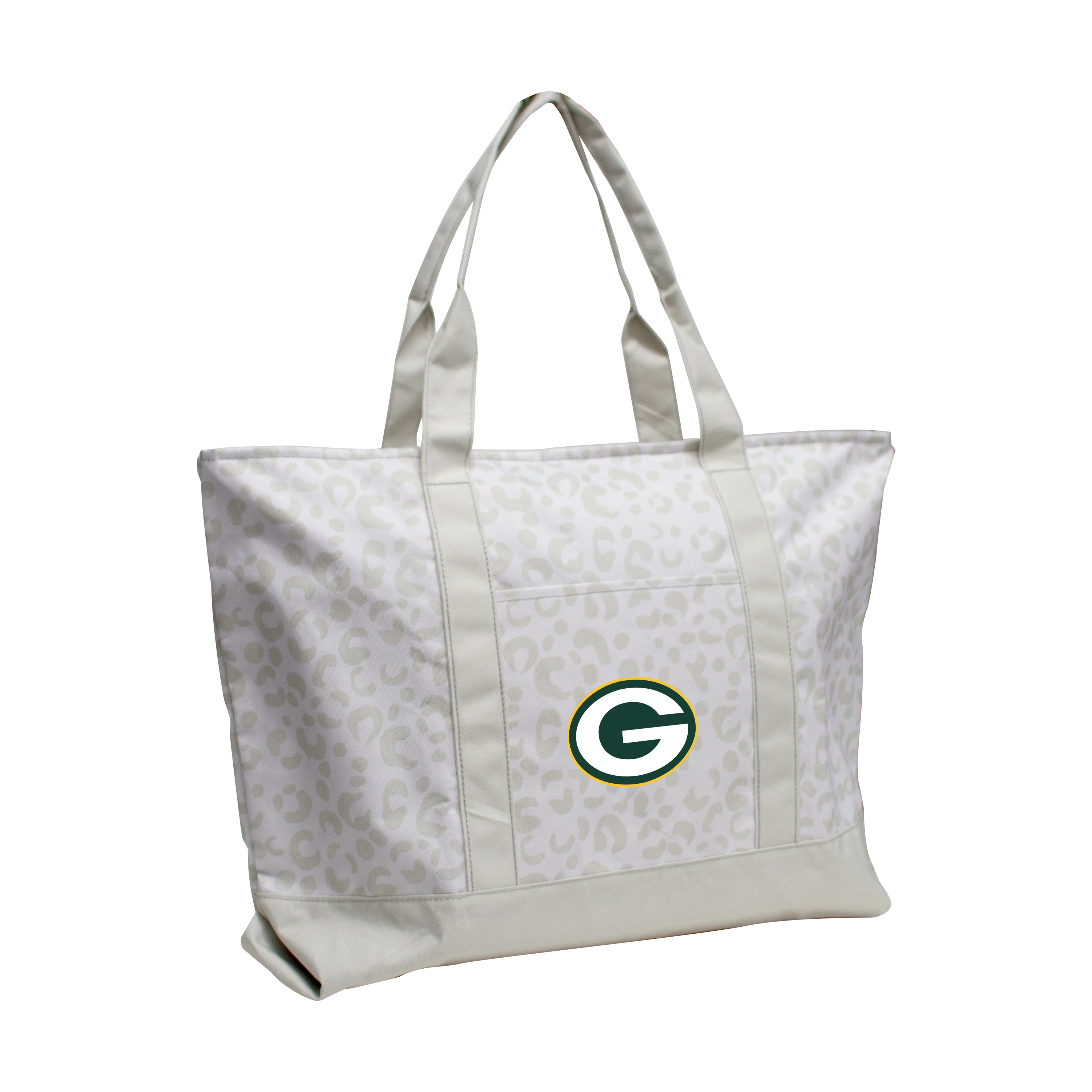 Green Bay Packers Leopard Pattern Tote
