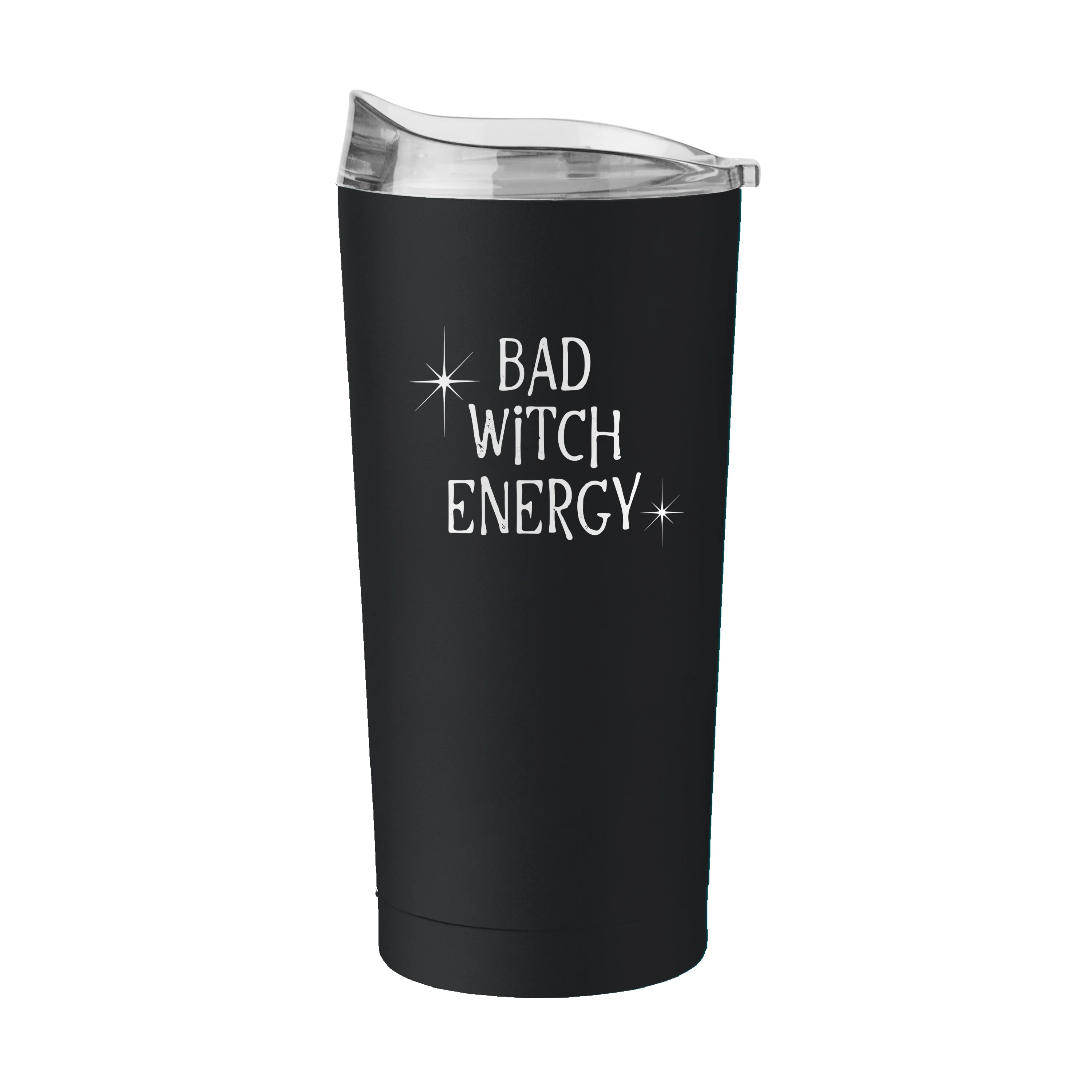 Halloween 20oz Bad Witch Energy  Powder Coat Tumbler