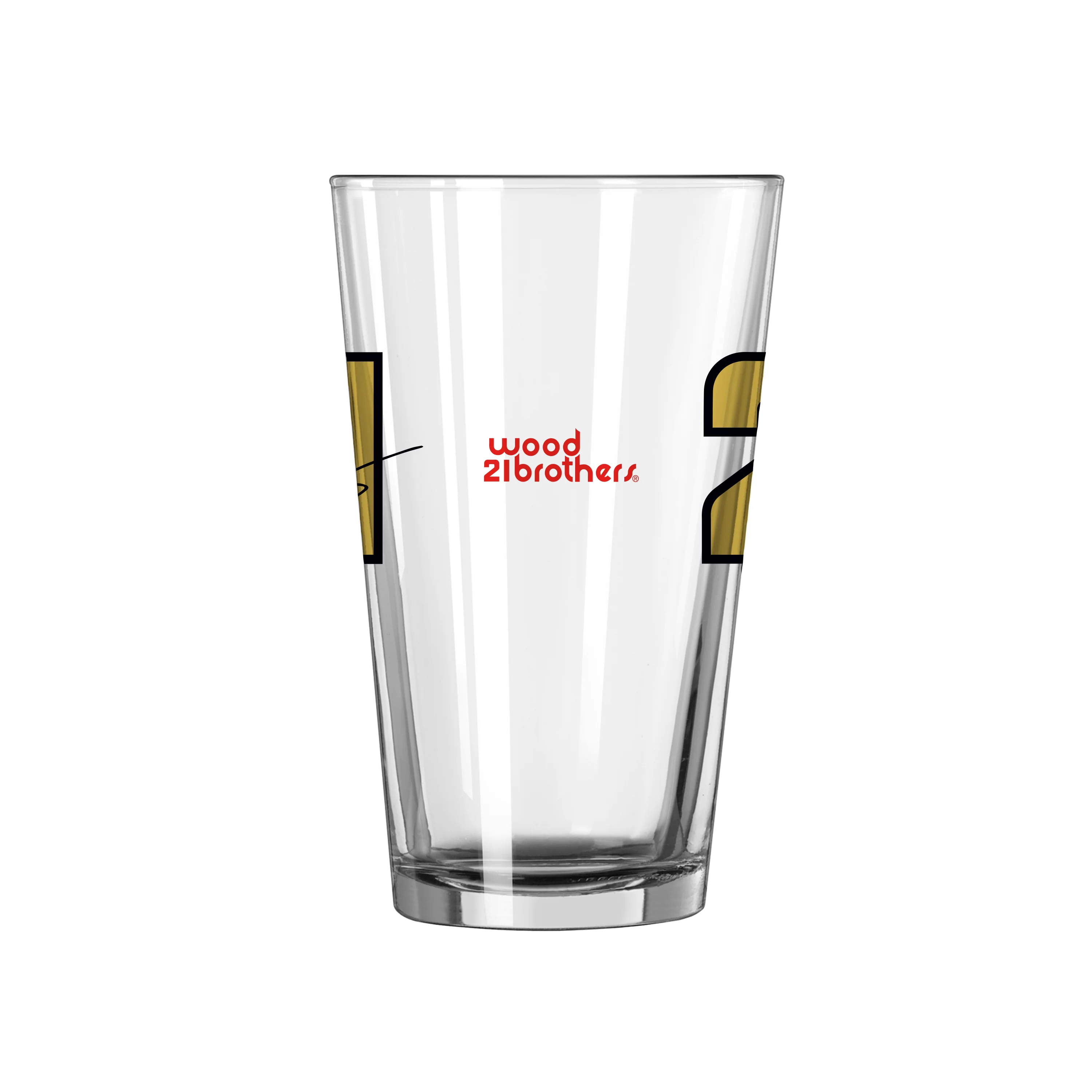 Josh Berry 16oz Gameday Pint Glass - Image 2