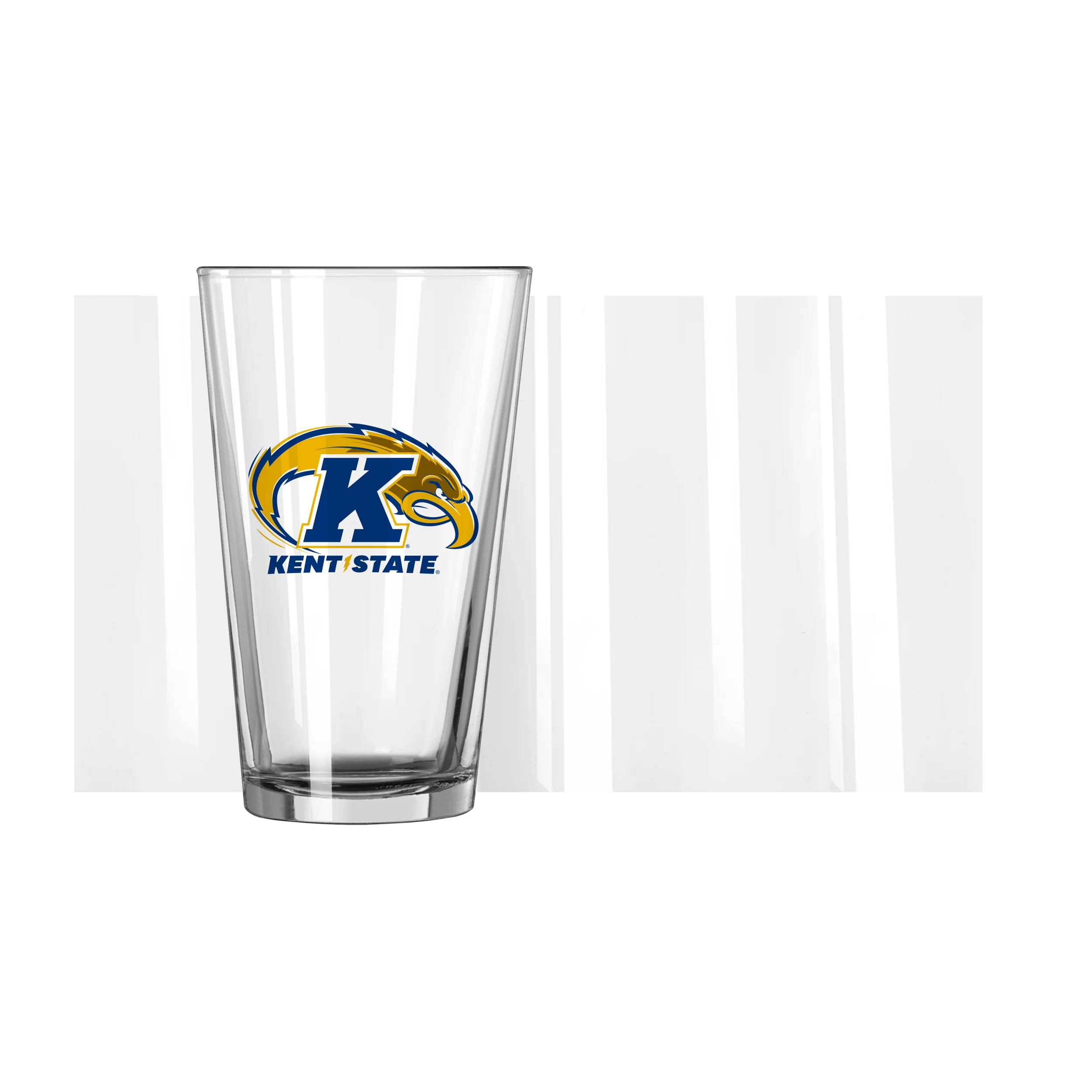 Kent State 16oz Logo Pint Glass - Image 2