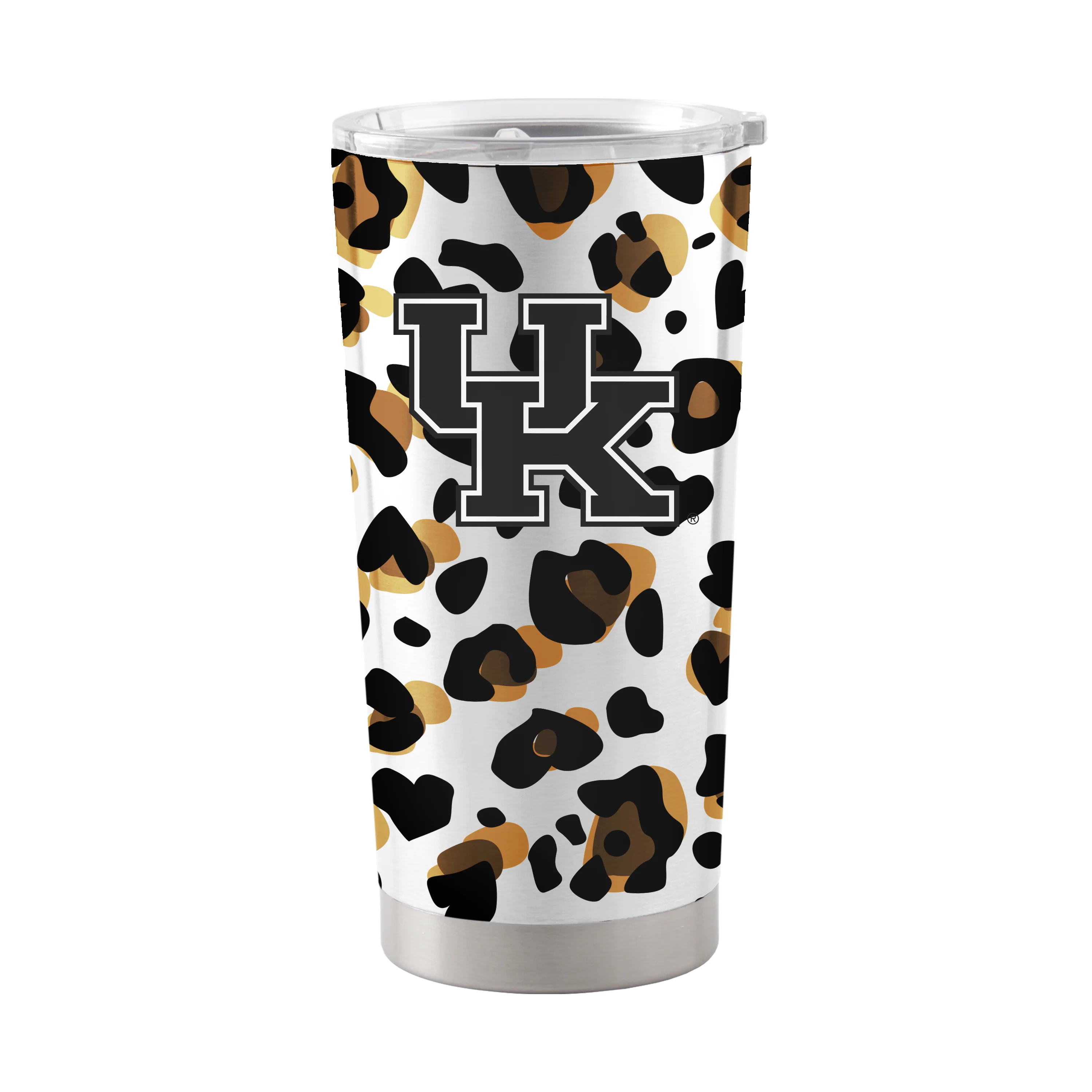 Kentucky 20oz Neutral Leopard Stainless Steel Tumbler - Image 2