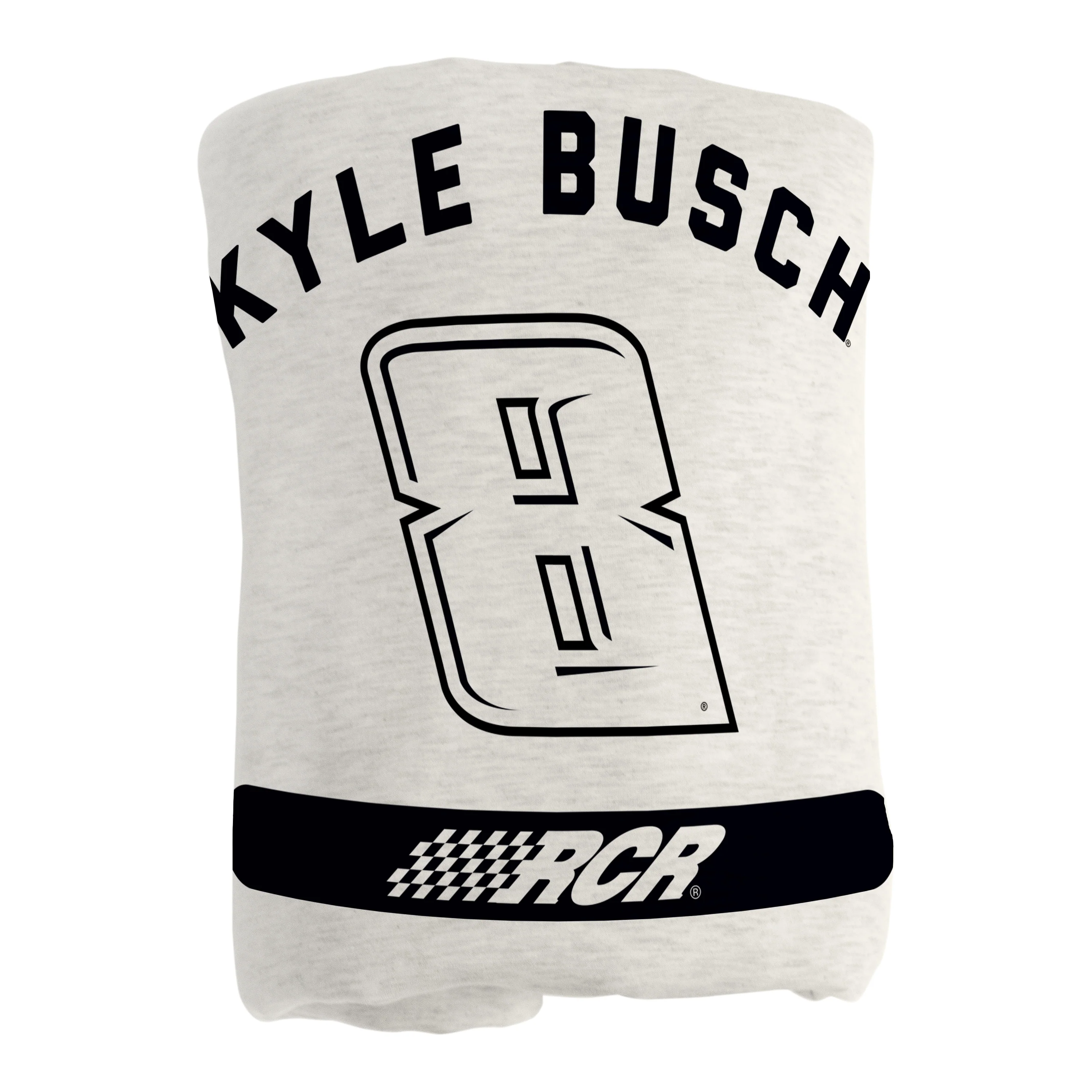 Kyle Busch Sublimated Sweatshirt Blanket - Image 3