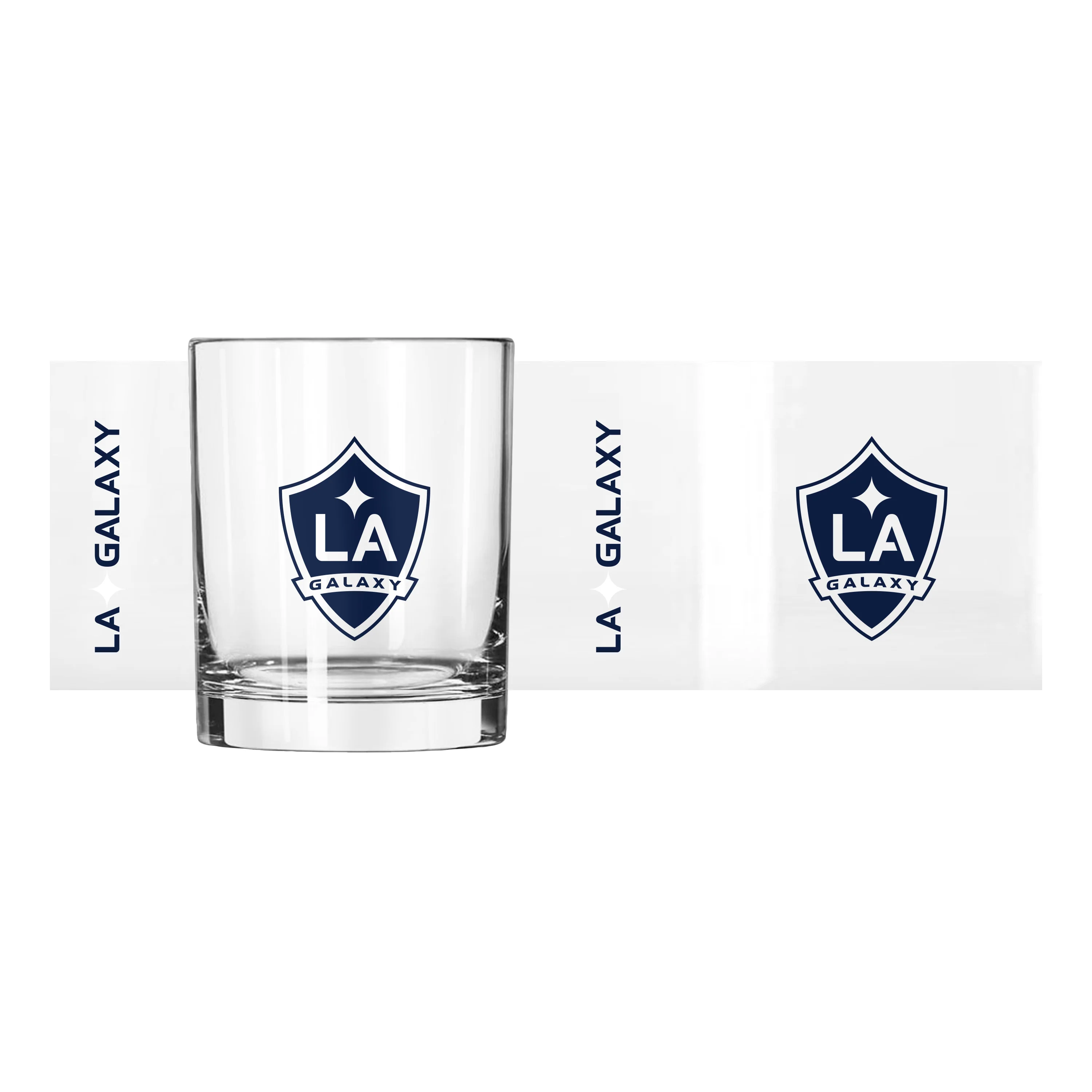 Los Angeles Galaxy 14oz Gameday Rocks Glass - Image 2